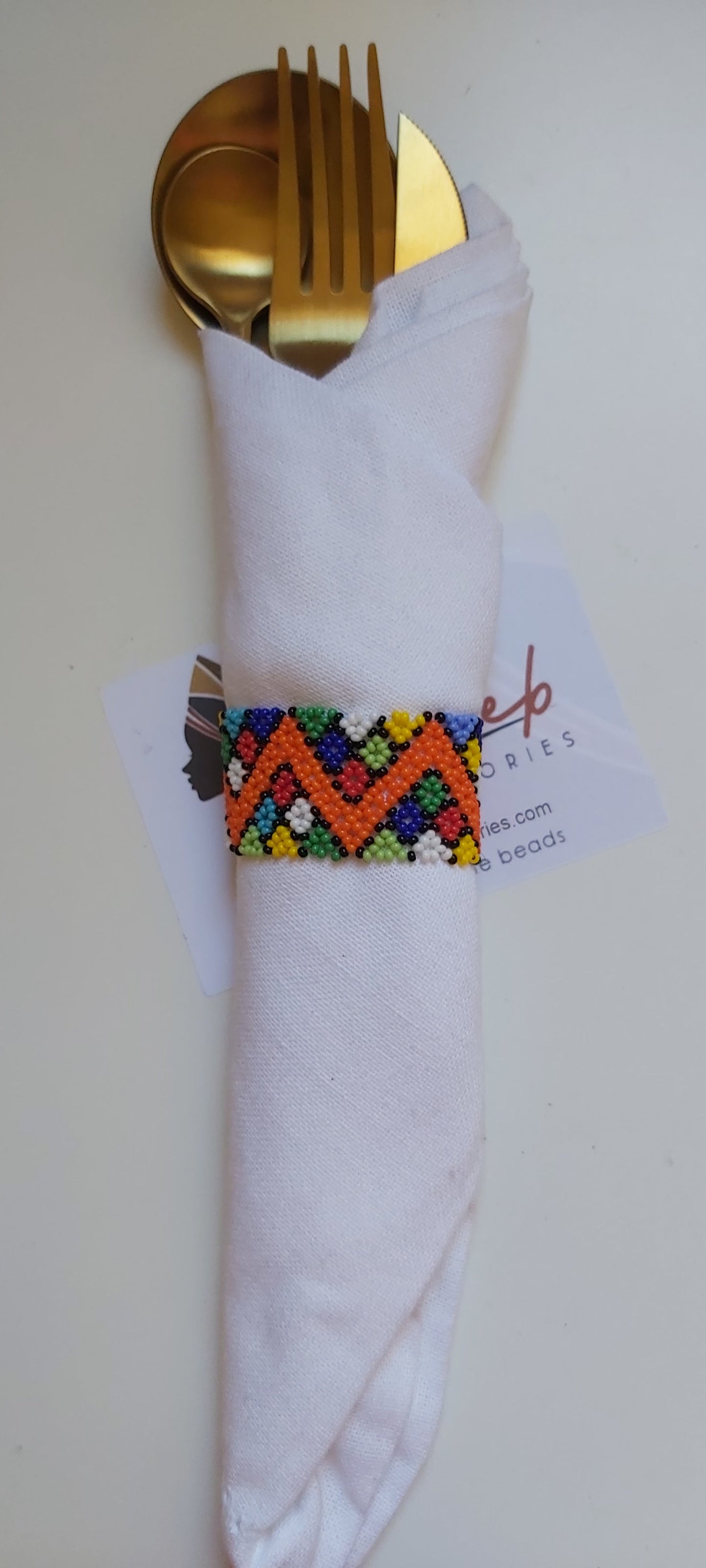 Beaded Napkin Ring
