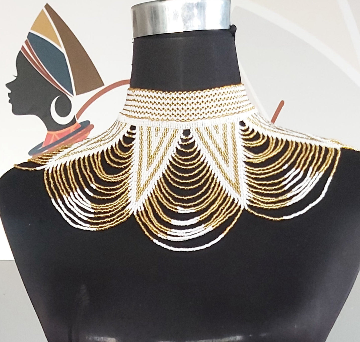 Peacock Neckpiece Medium