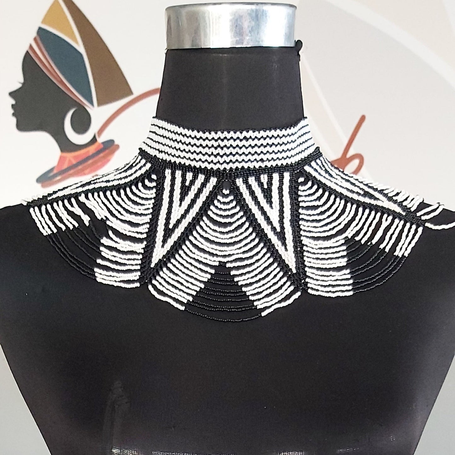Peacock Neckpiece Medium