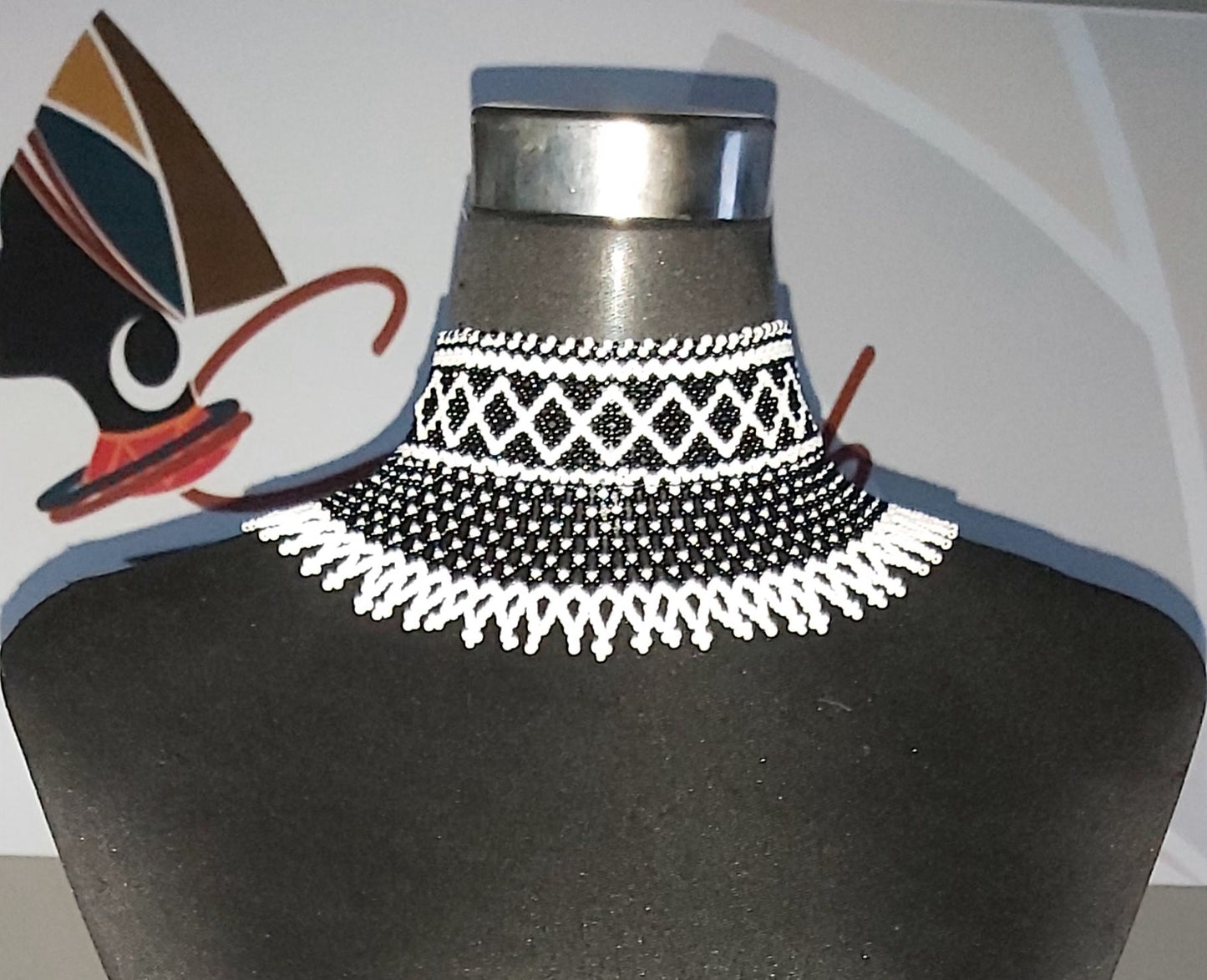Beaded Flat Chocker