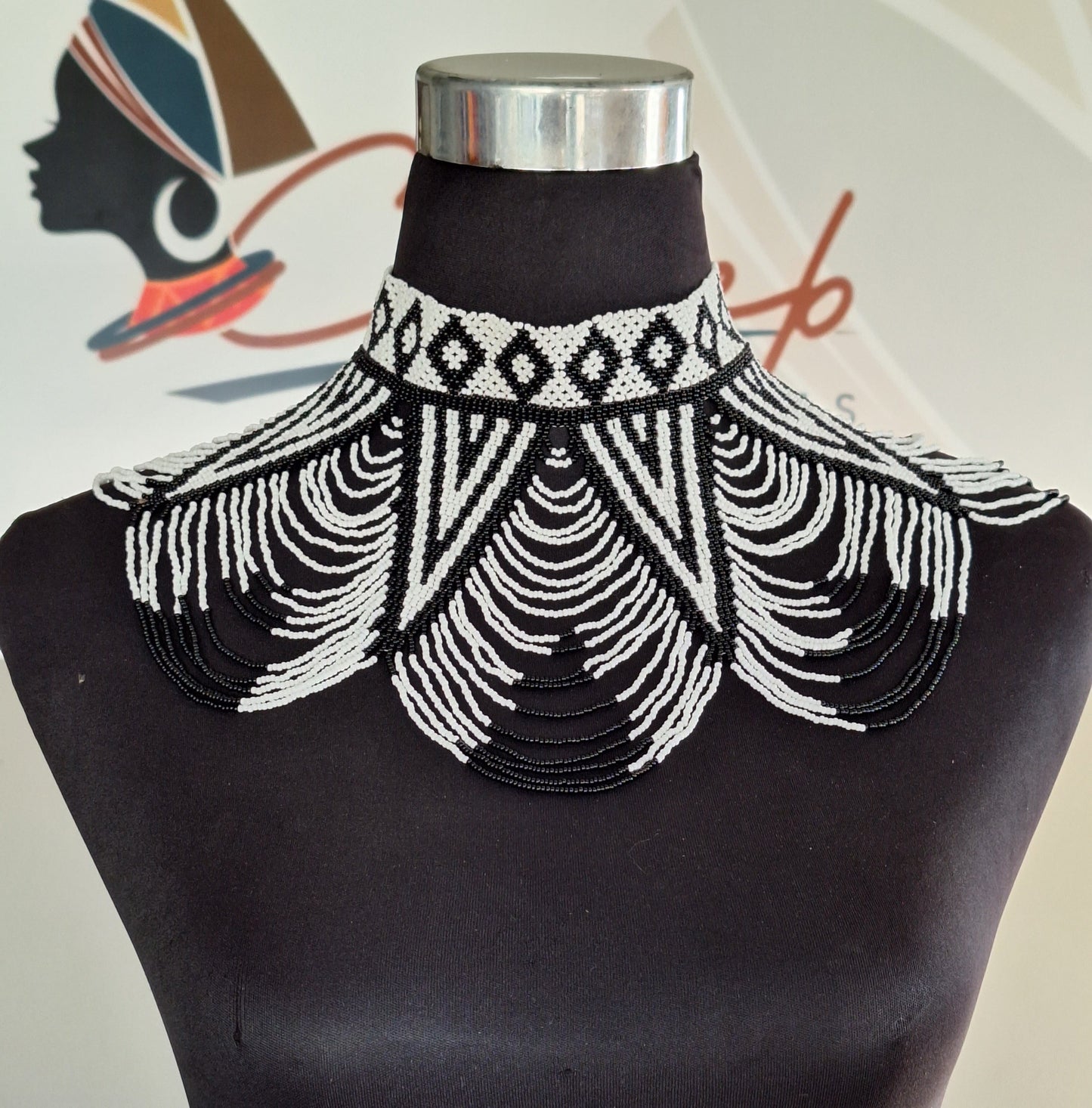 Peacock Neckpiece Medium