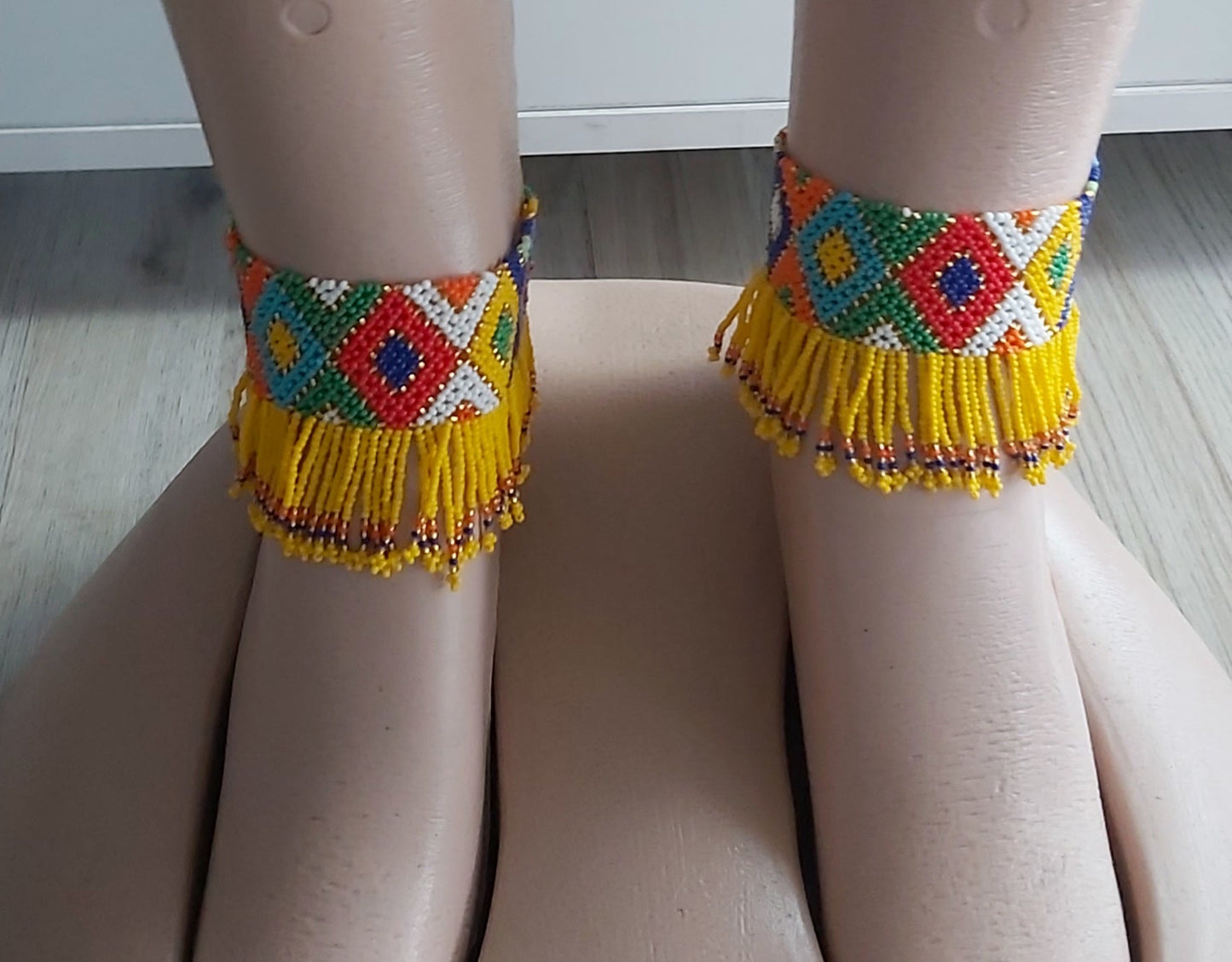 Ankle Beaded Accessories (set of 2)