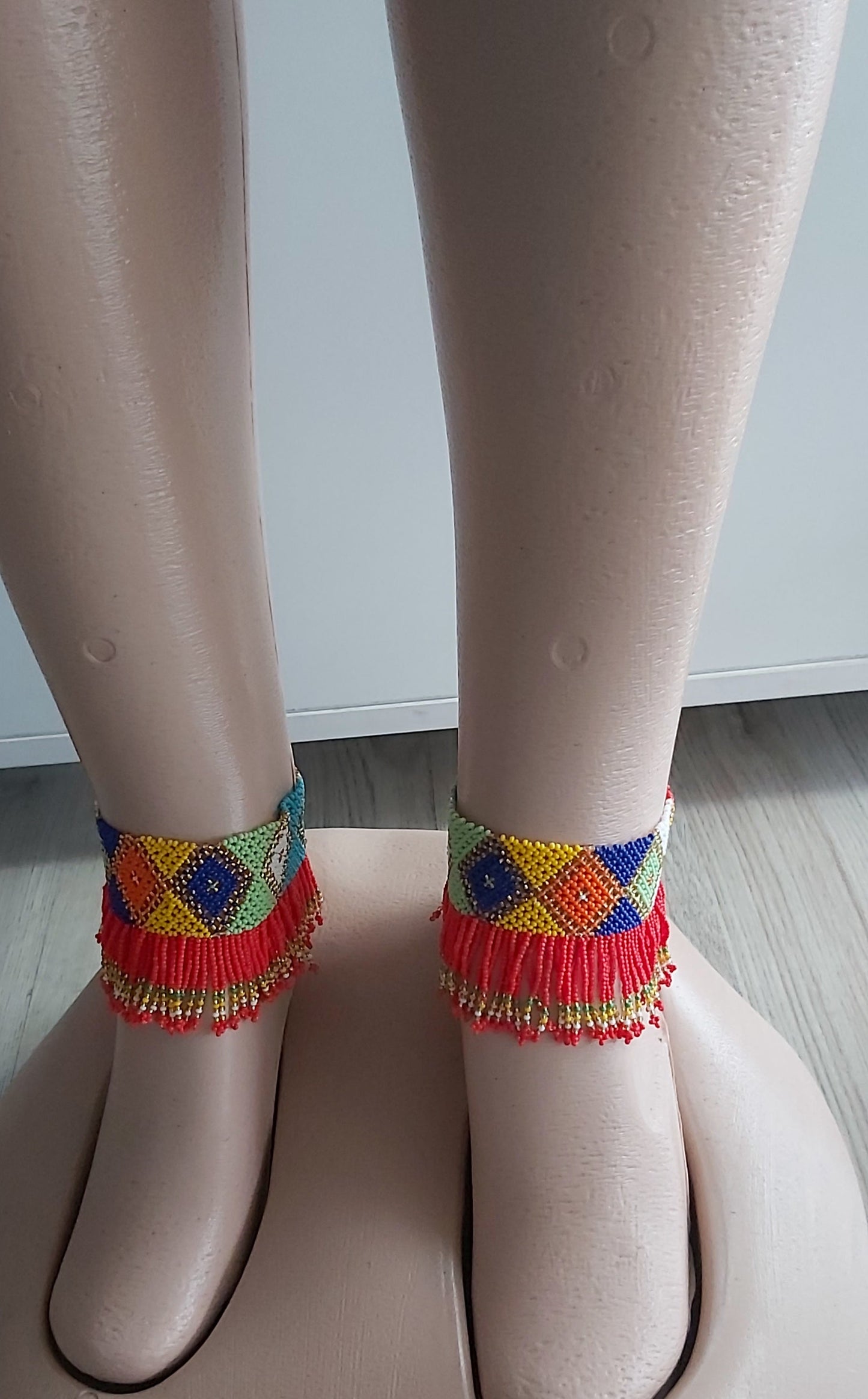 Ankle Beaded Accessories (set of 2)