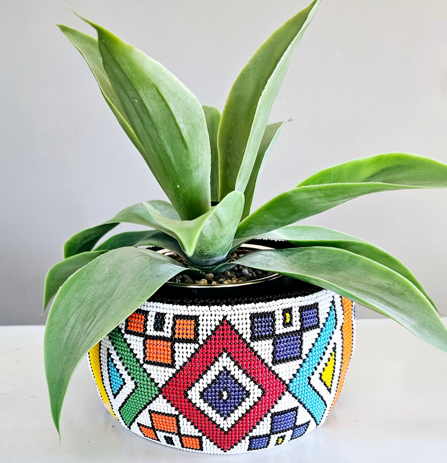 Beaded Pot plant