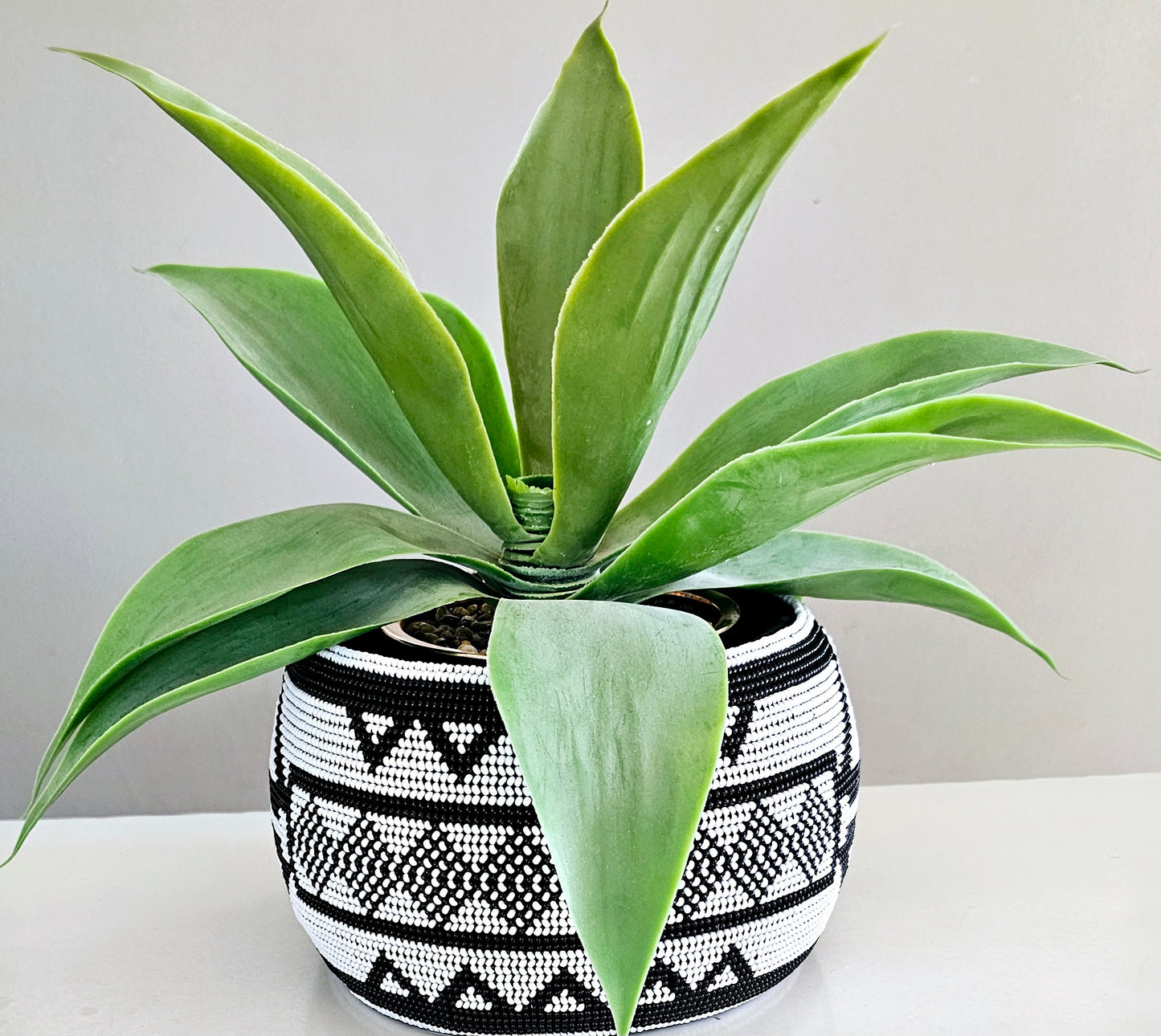 Beaded Pot plant