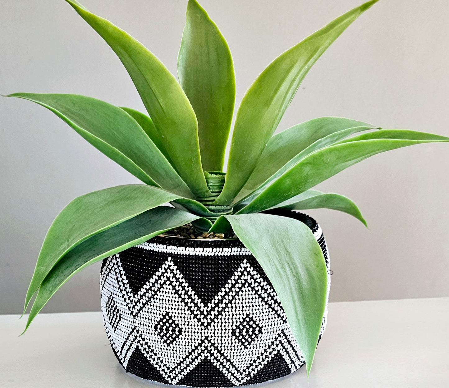 Beaded Pot plant