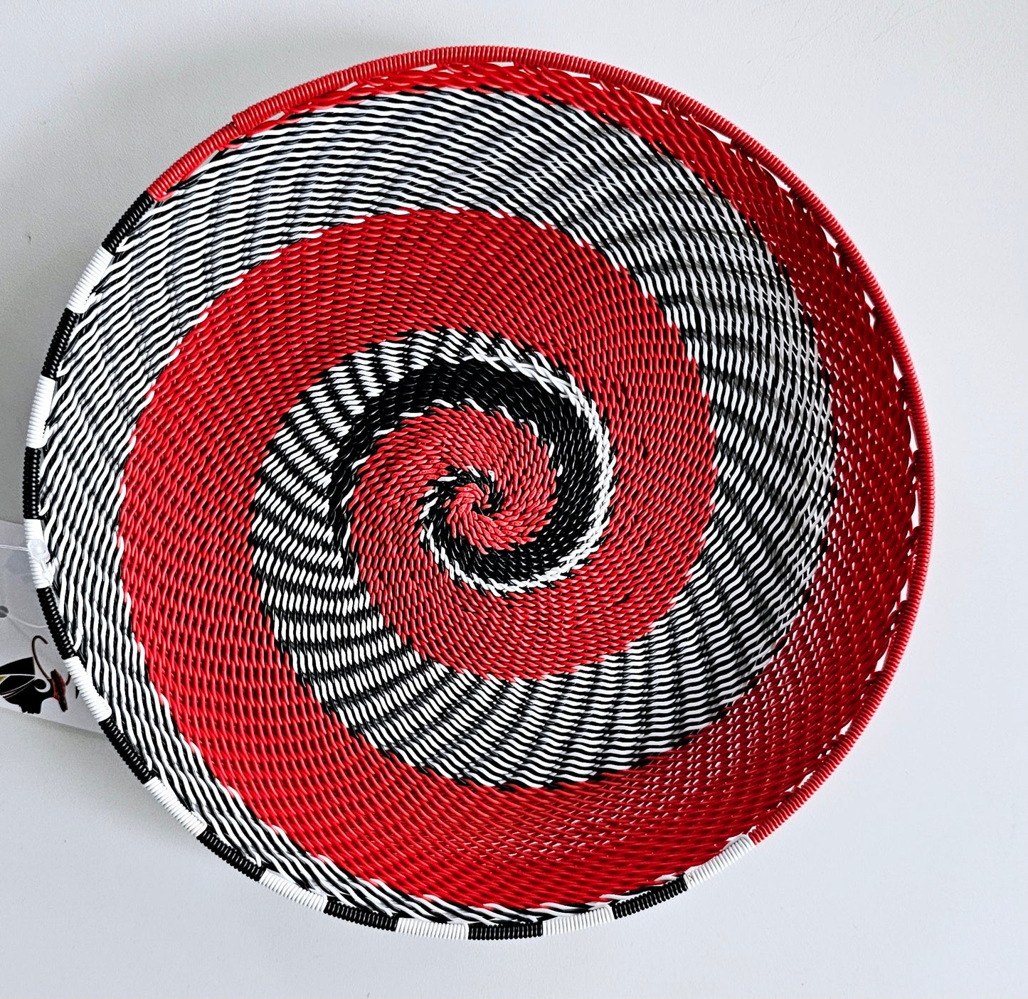 Telephone Wire Round Trays 21.5cm
