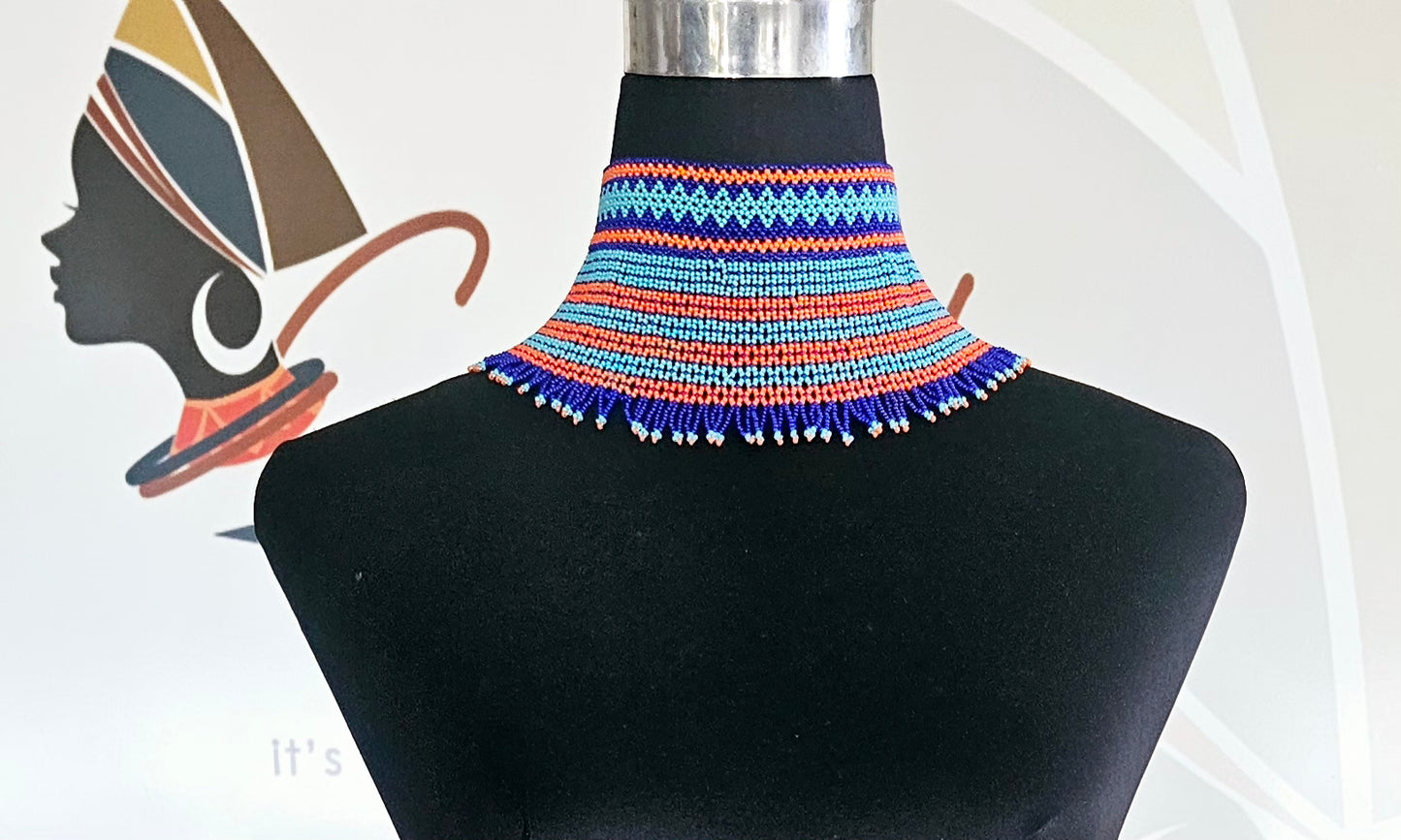 Lona Beaded Neckpiece