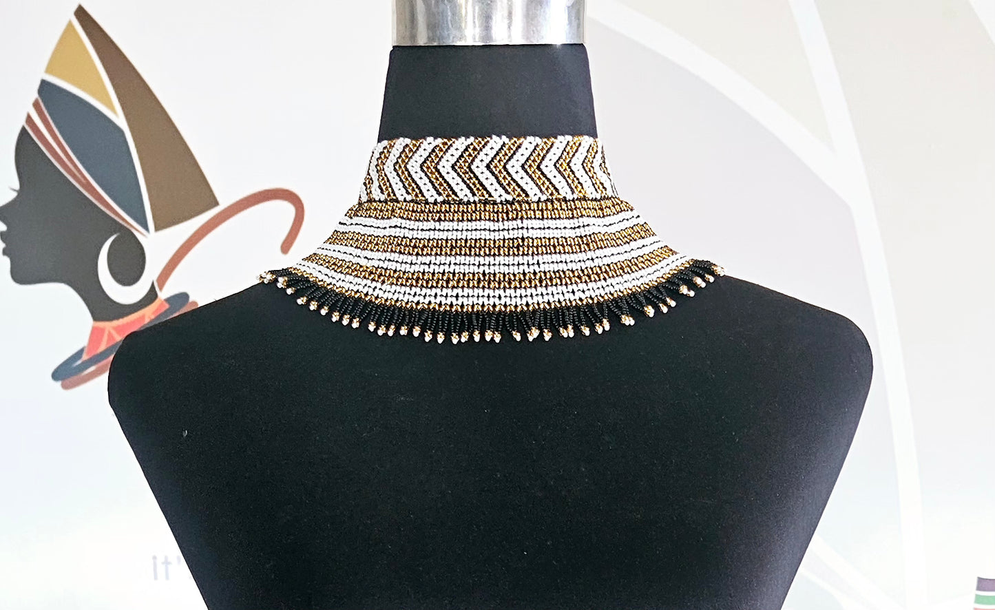 Lona Beaded Neckpiece