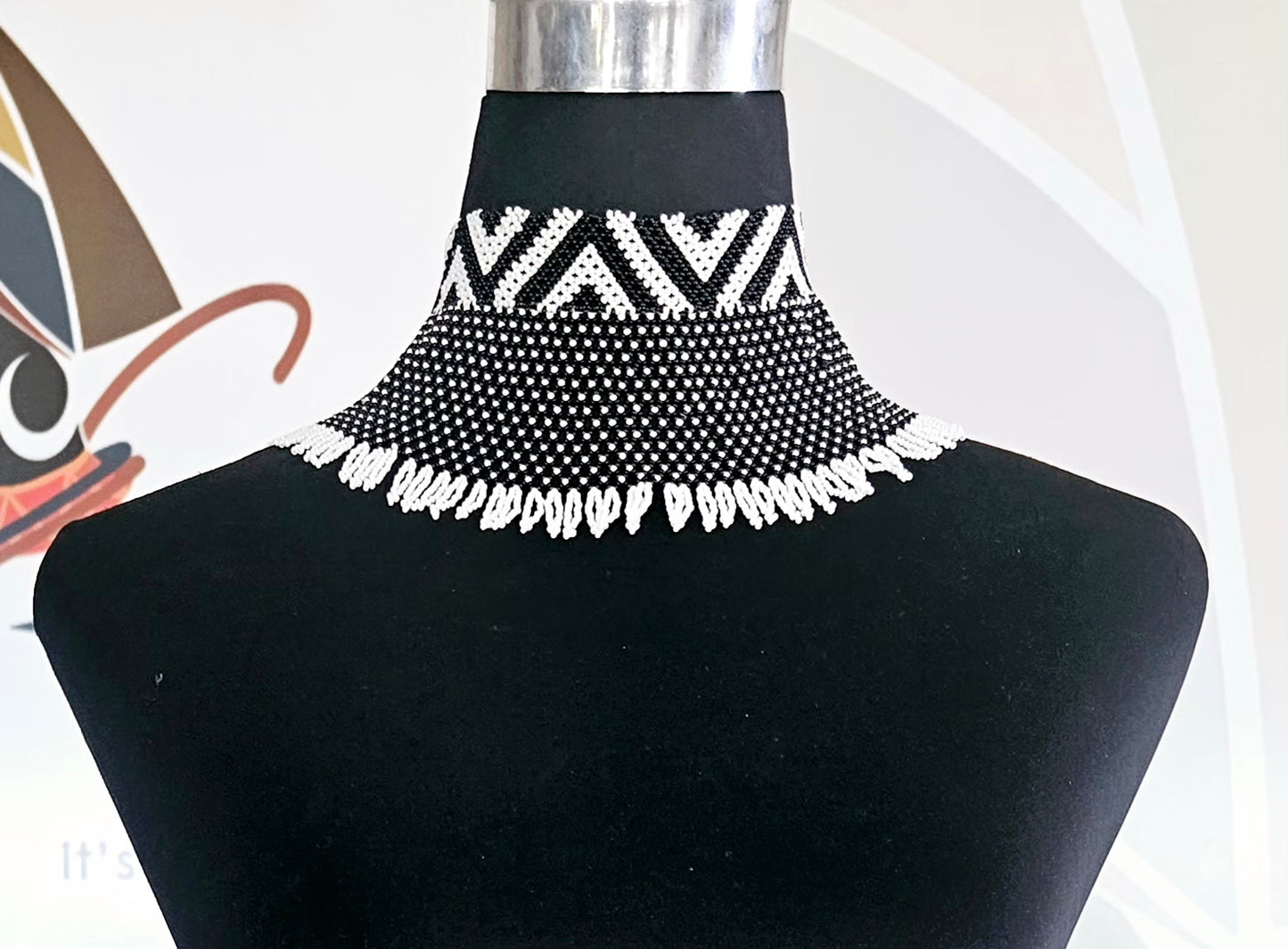 Lona Beaded Neckpiece