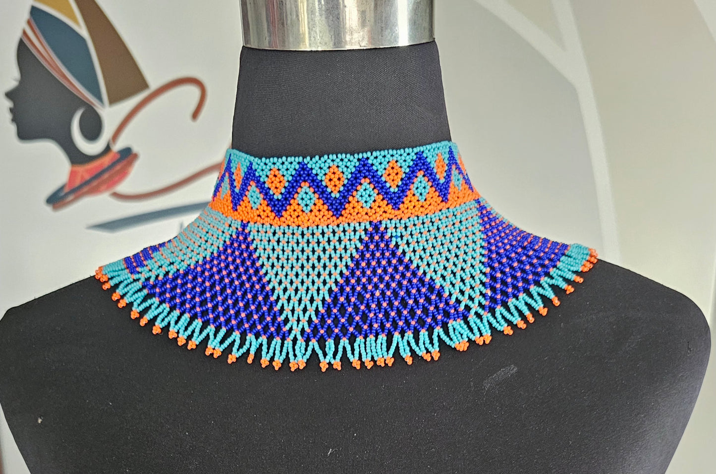Lona Beaded Neckpiece