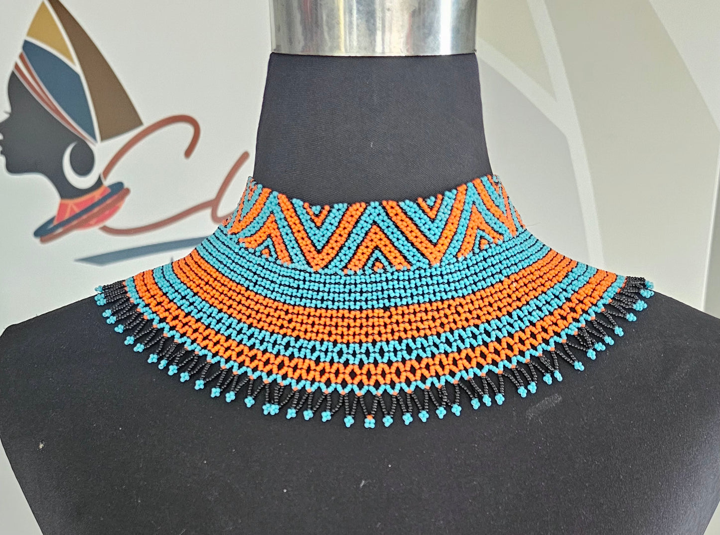 Lona Beaded Neckpiece