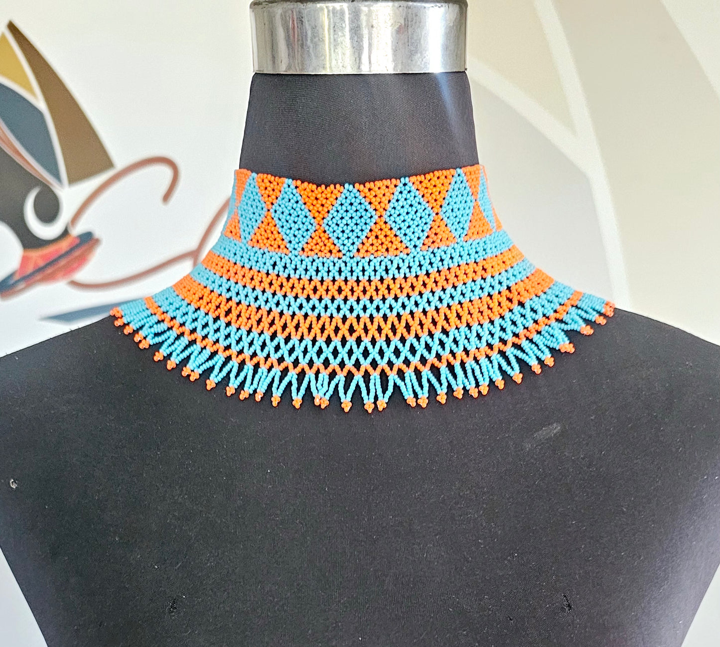 Lona Beaded Neckpiece
