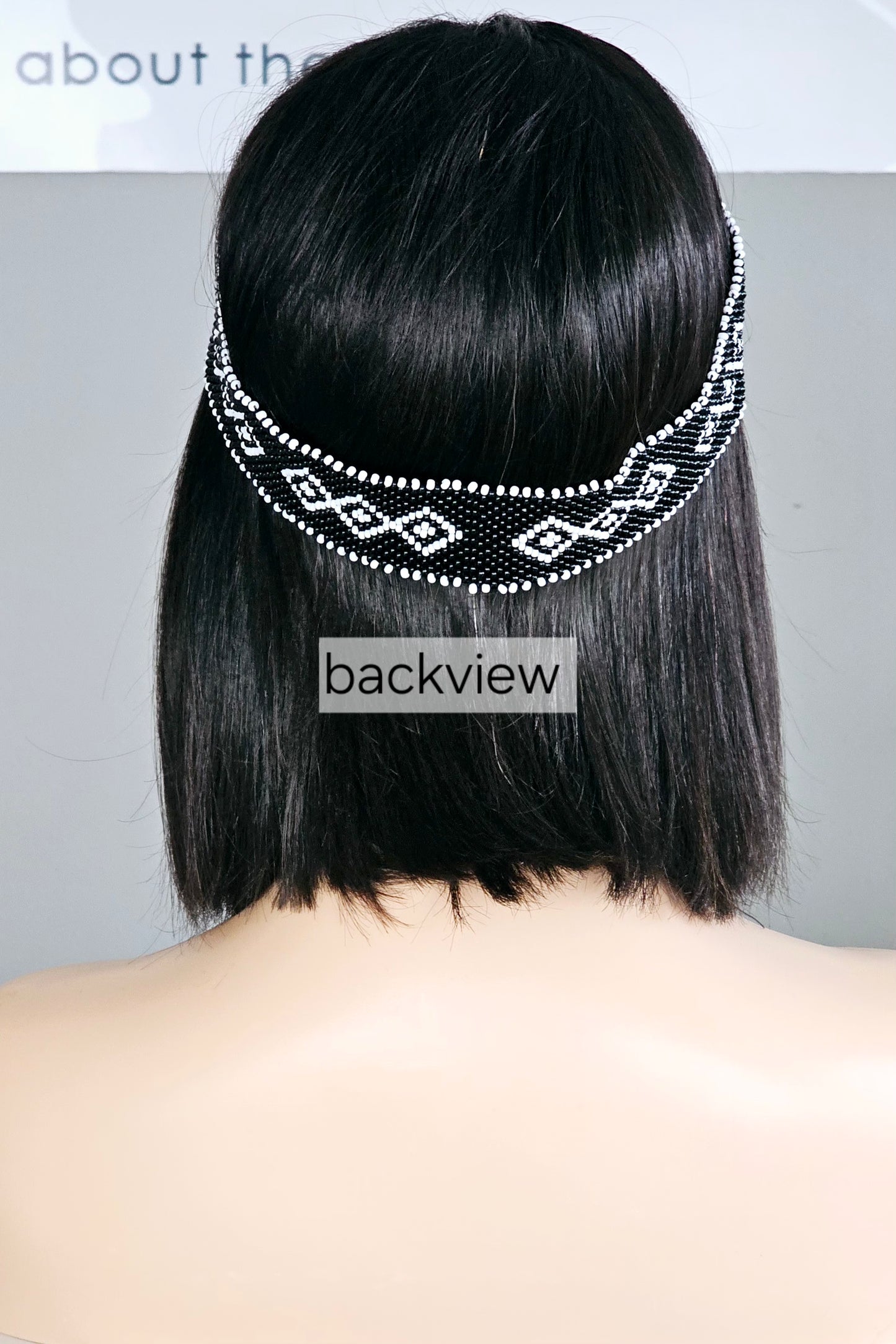 Oyi Beaded headpiece