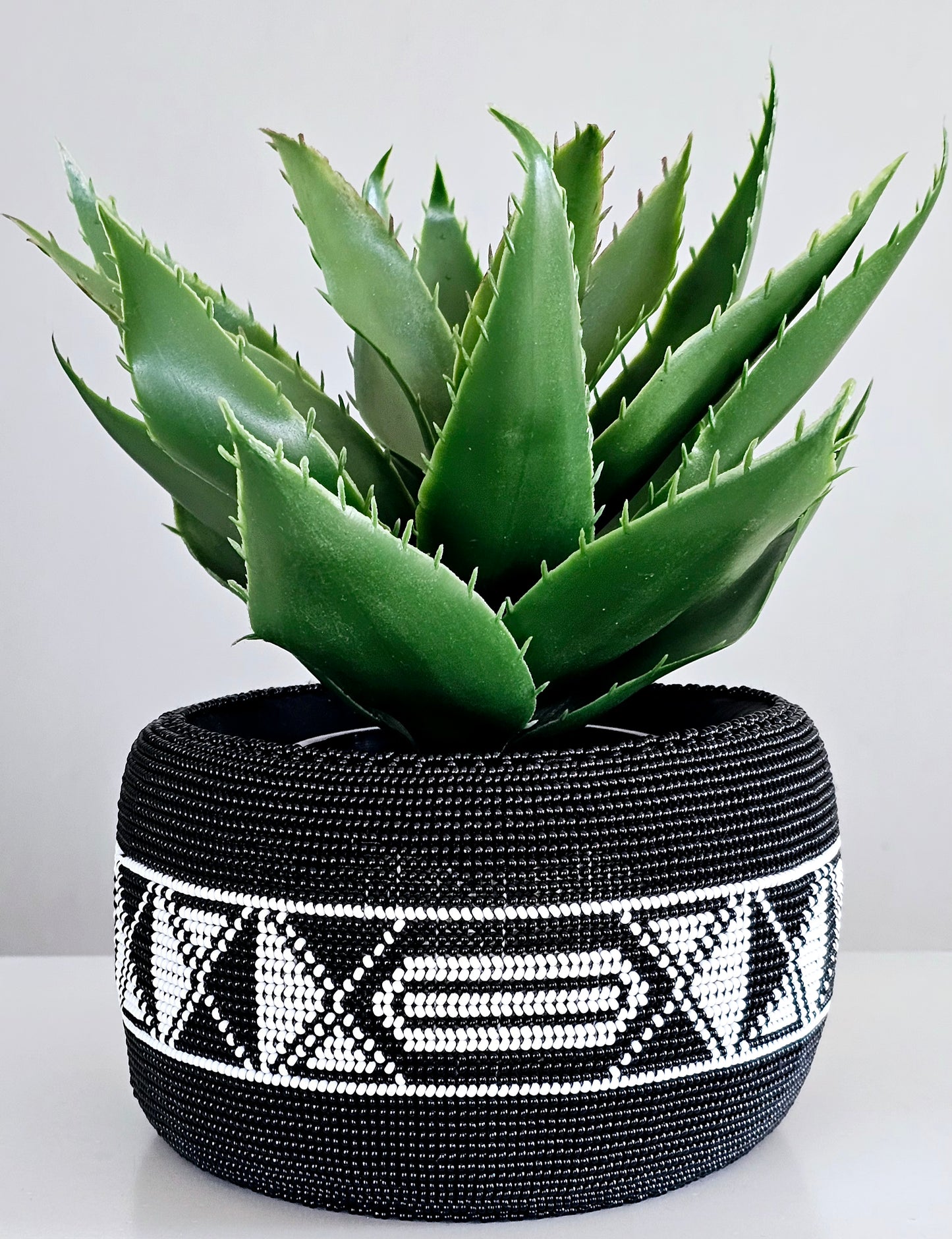 Beaded Pot plant