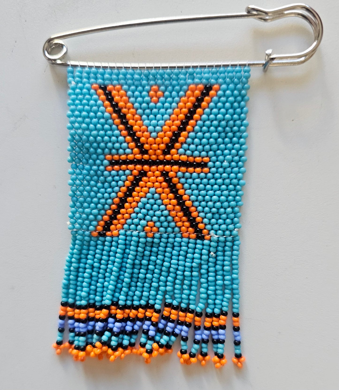 Beaded Safety Pins