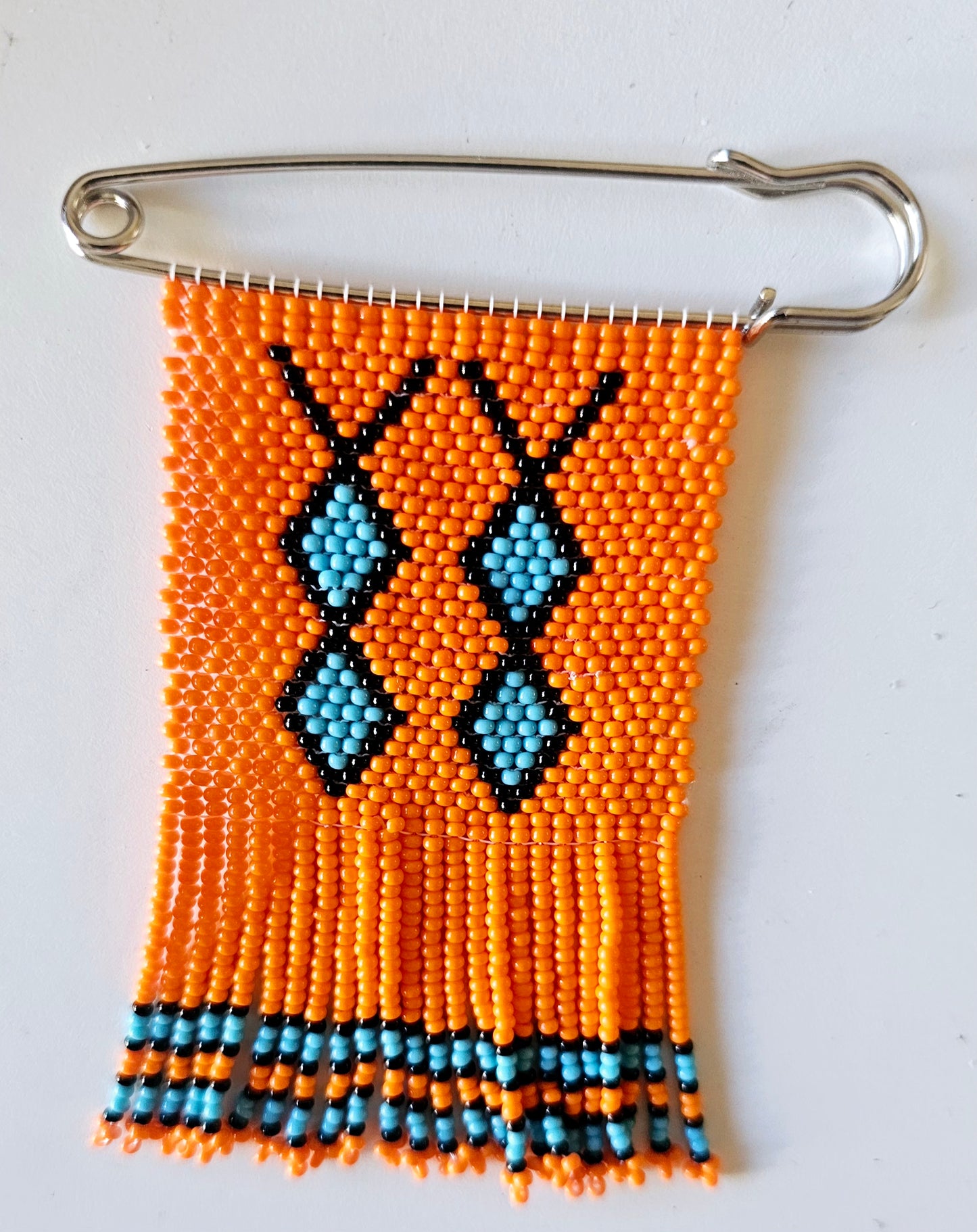 Beaded Safety Pins