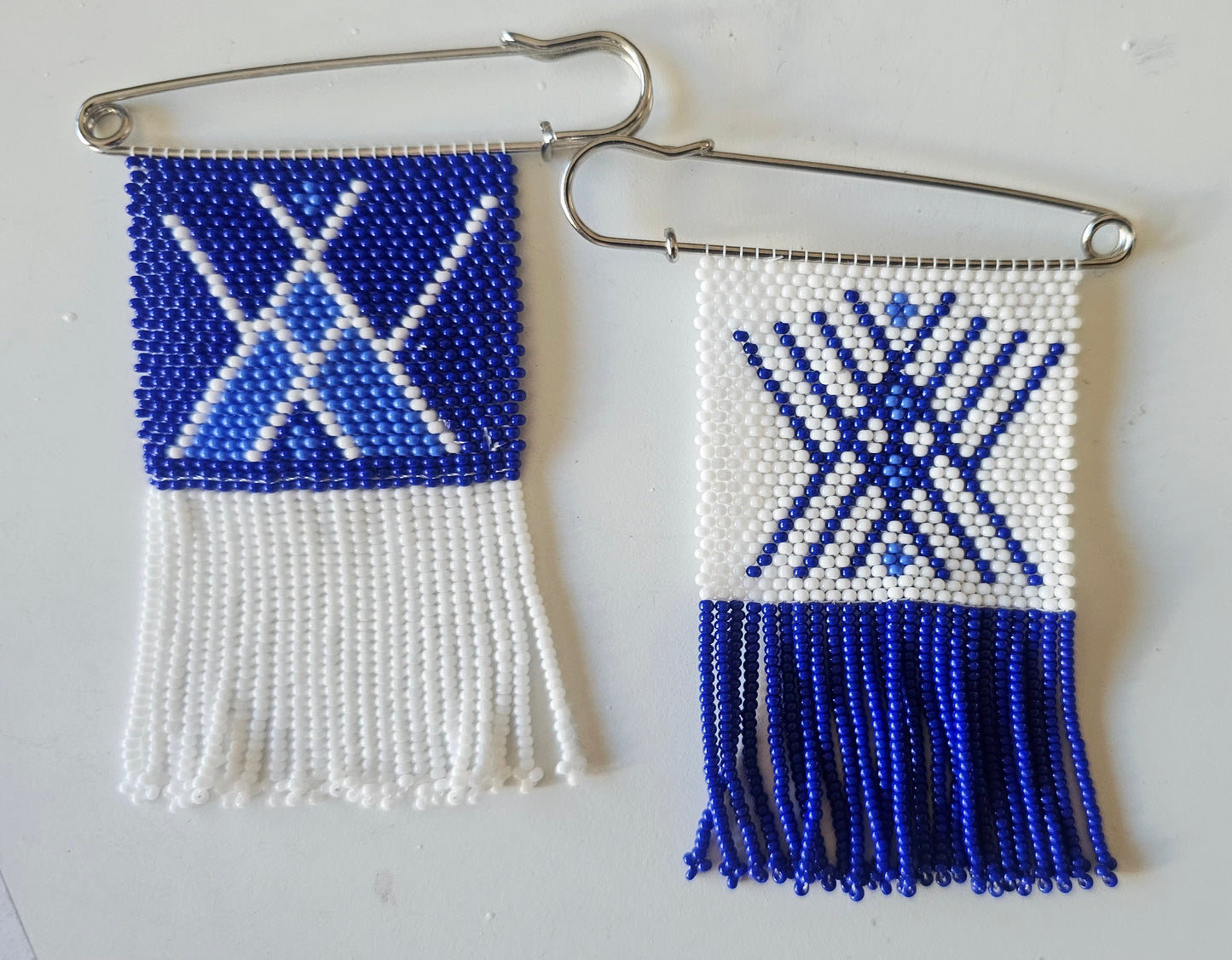 Beaded Safety Pins