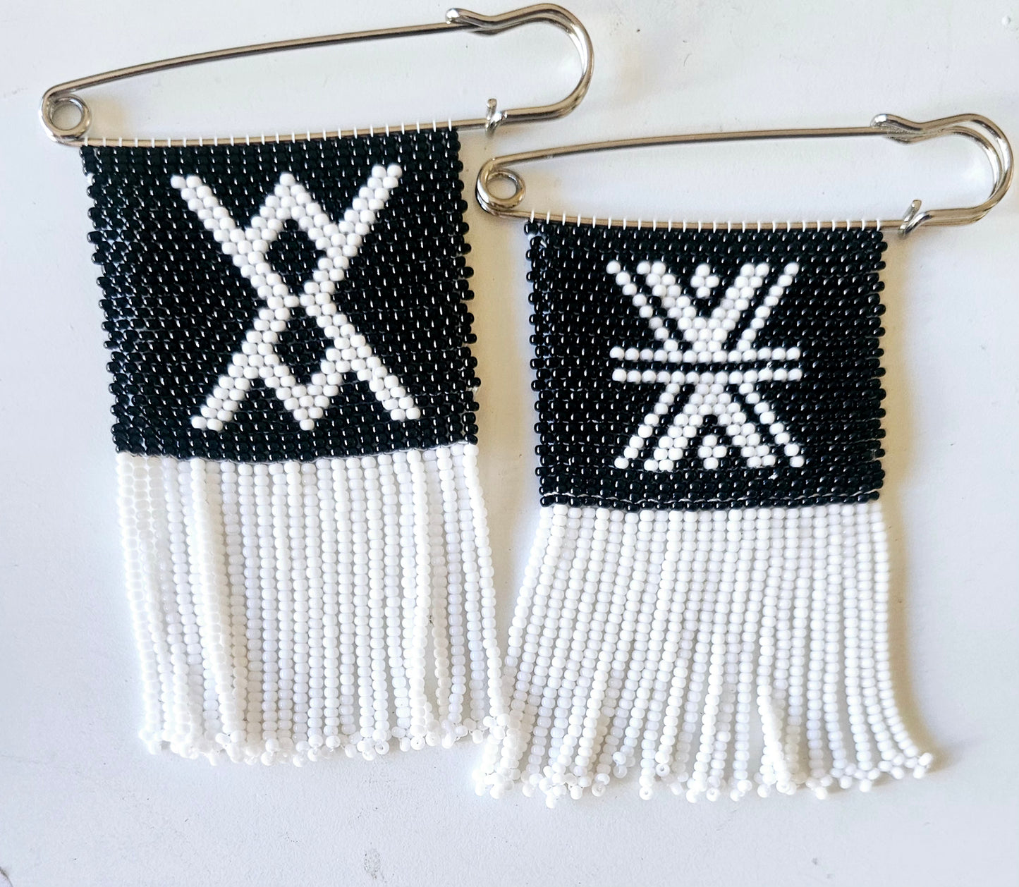 Beaded Safety Pins