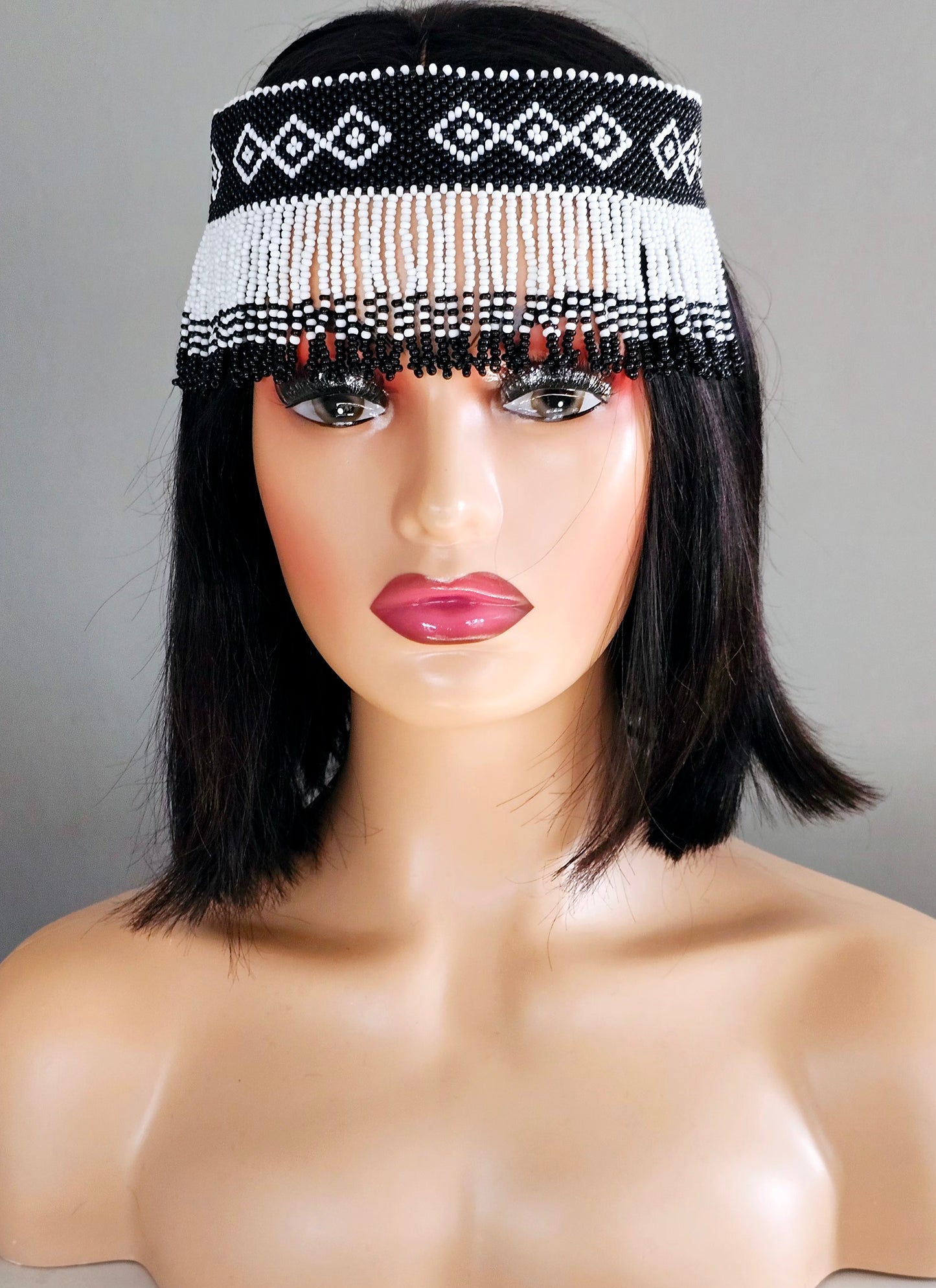 Oyi Beaded headpiece