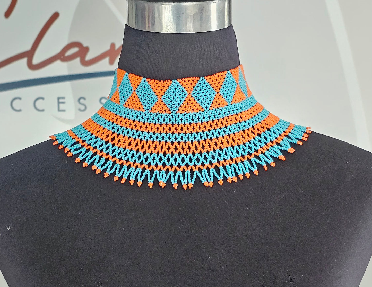 Lona Beaded Neckpiece