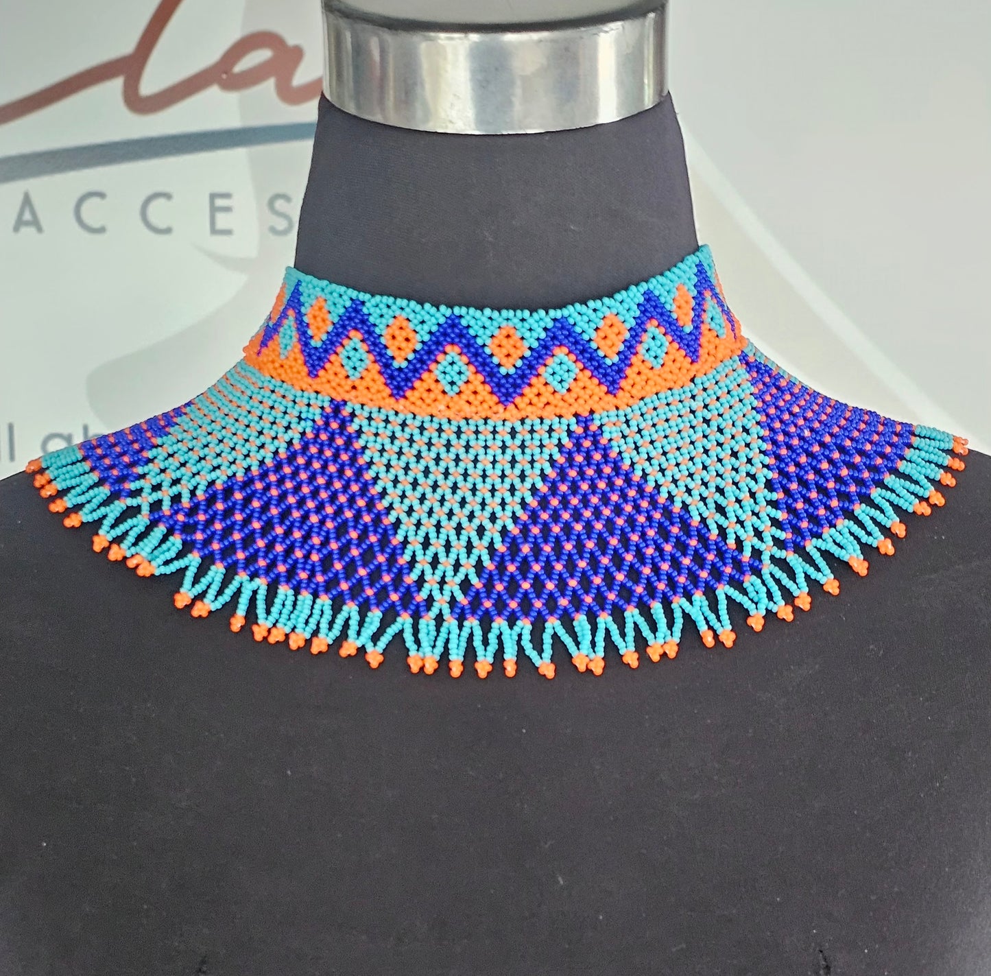Lona Beaded Neckpiece