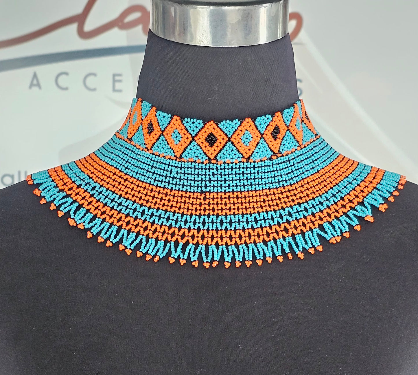 Lona Beaded Neckpiece