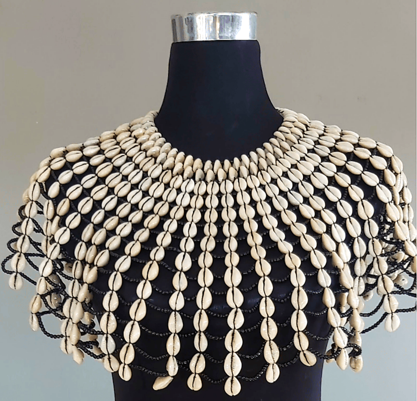 Cowrie collar deals necklace