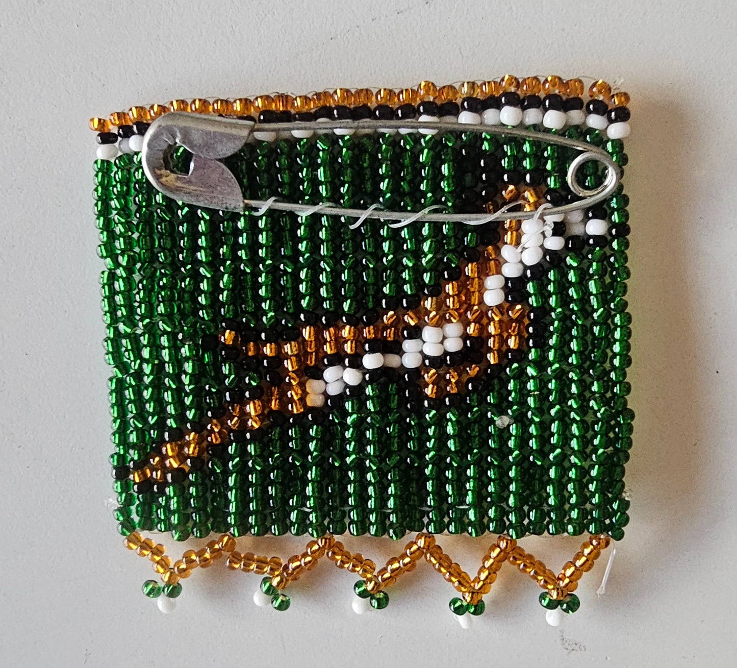 Beaded Safety pins