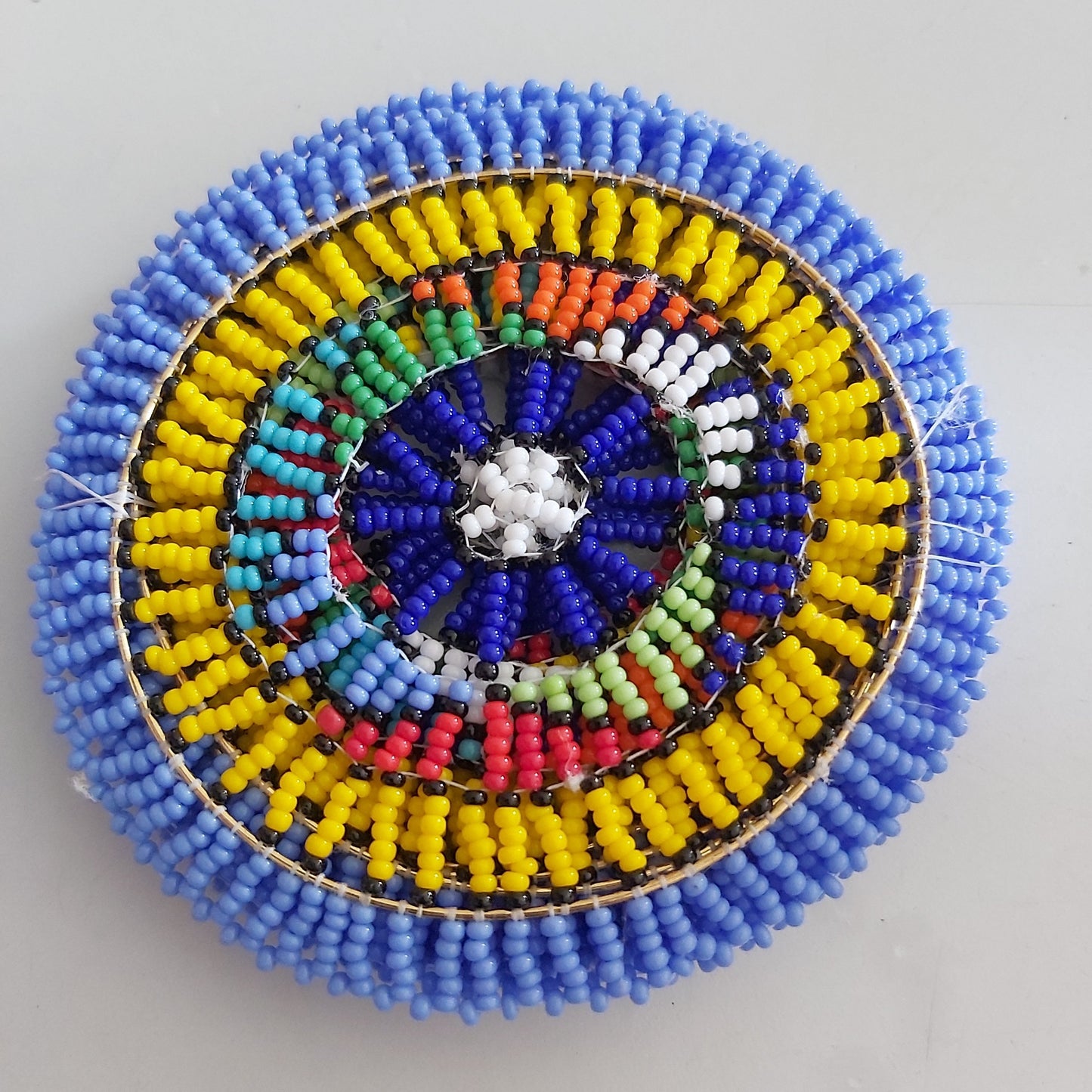 6x Beaded Coaster Set