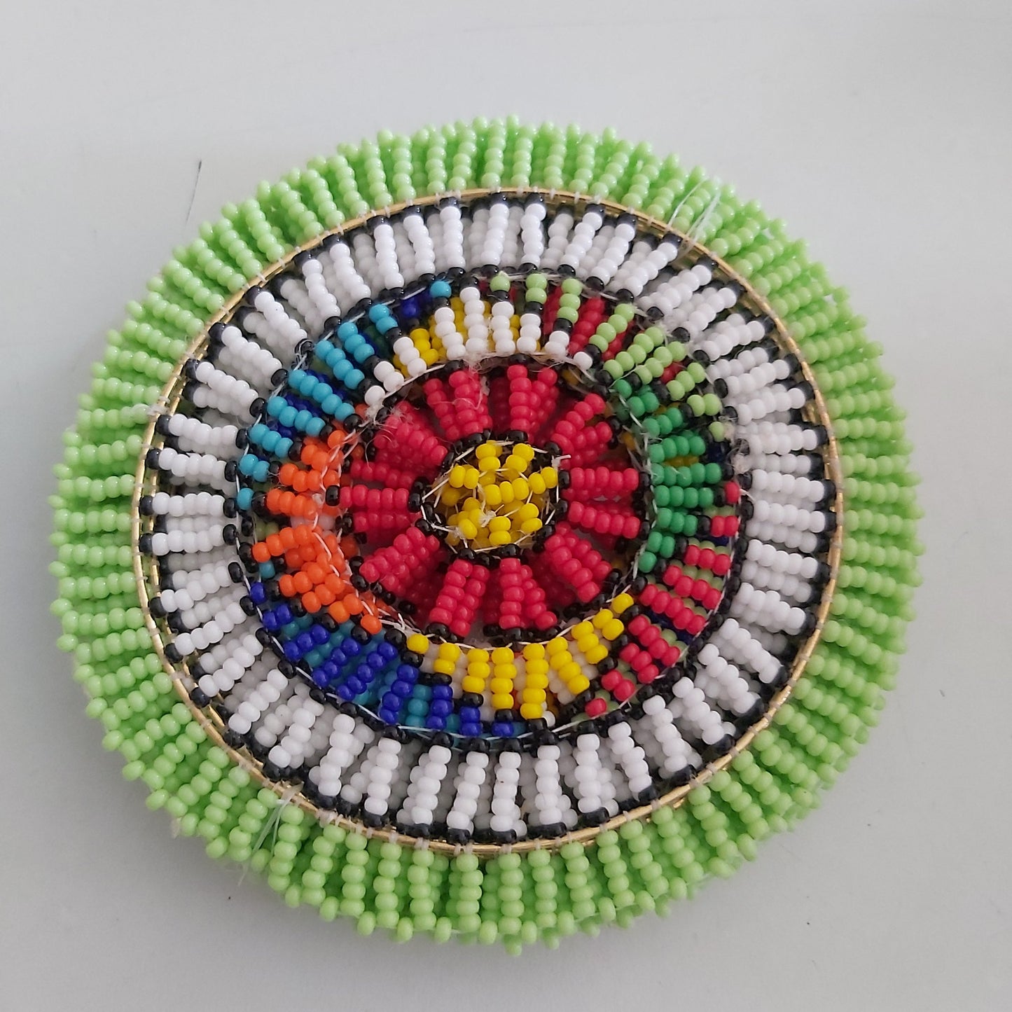 6x Beaded Coaster Set