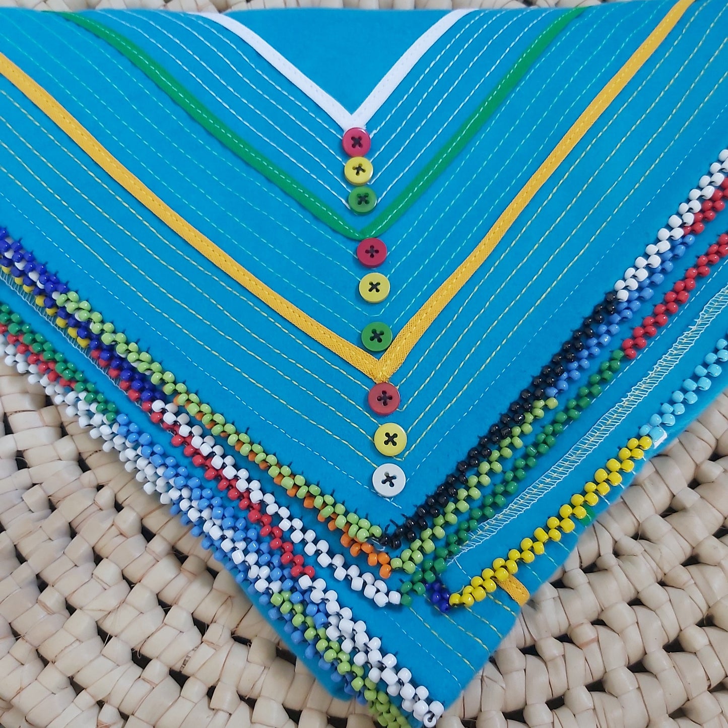 Beaded Doek Rectangle