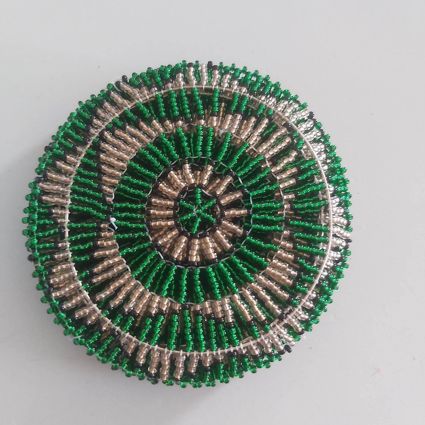 6x Beaded Coaster Set