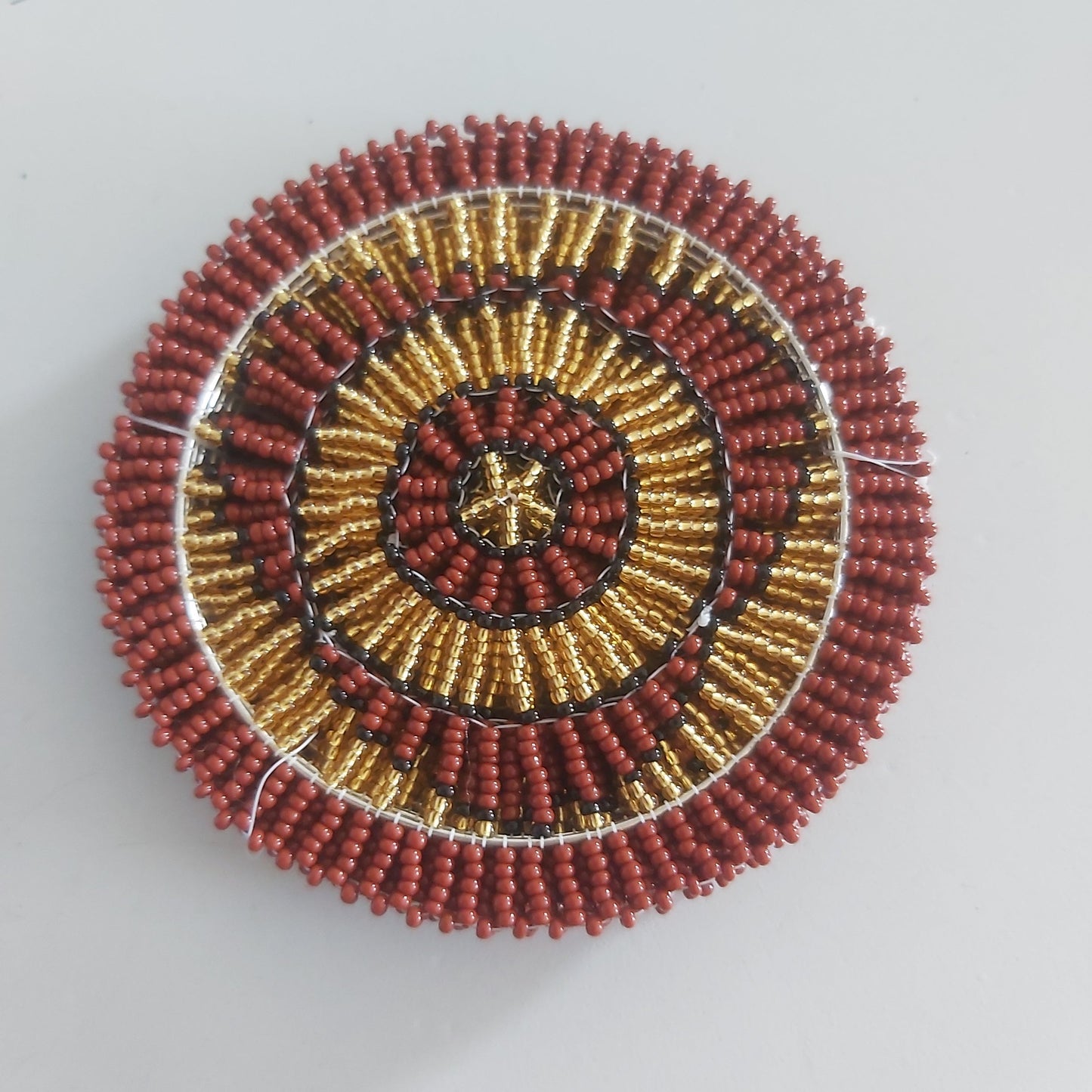 6x Beaded Coaster Set