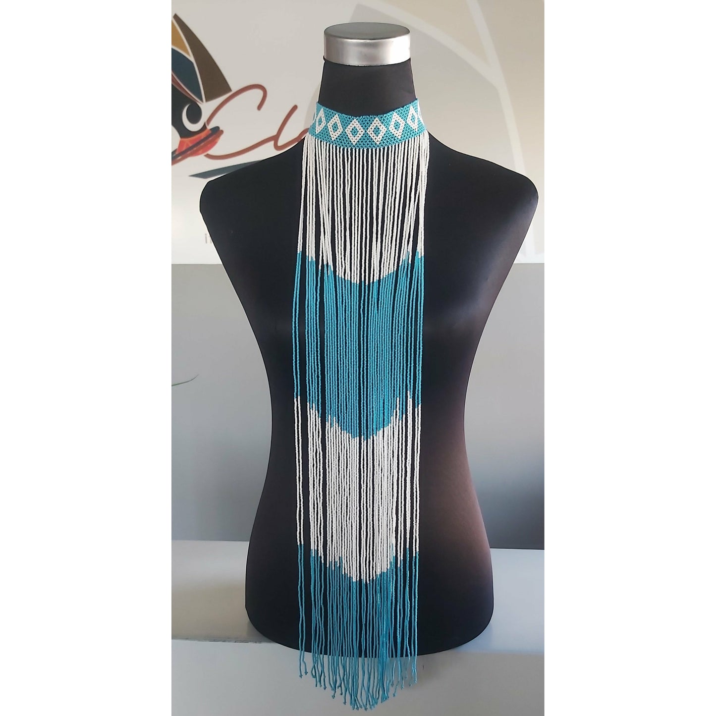 Beaded Men's Necktassels