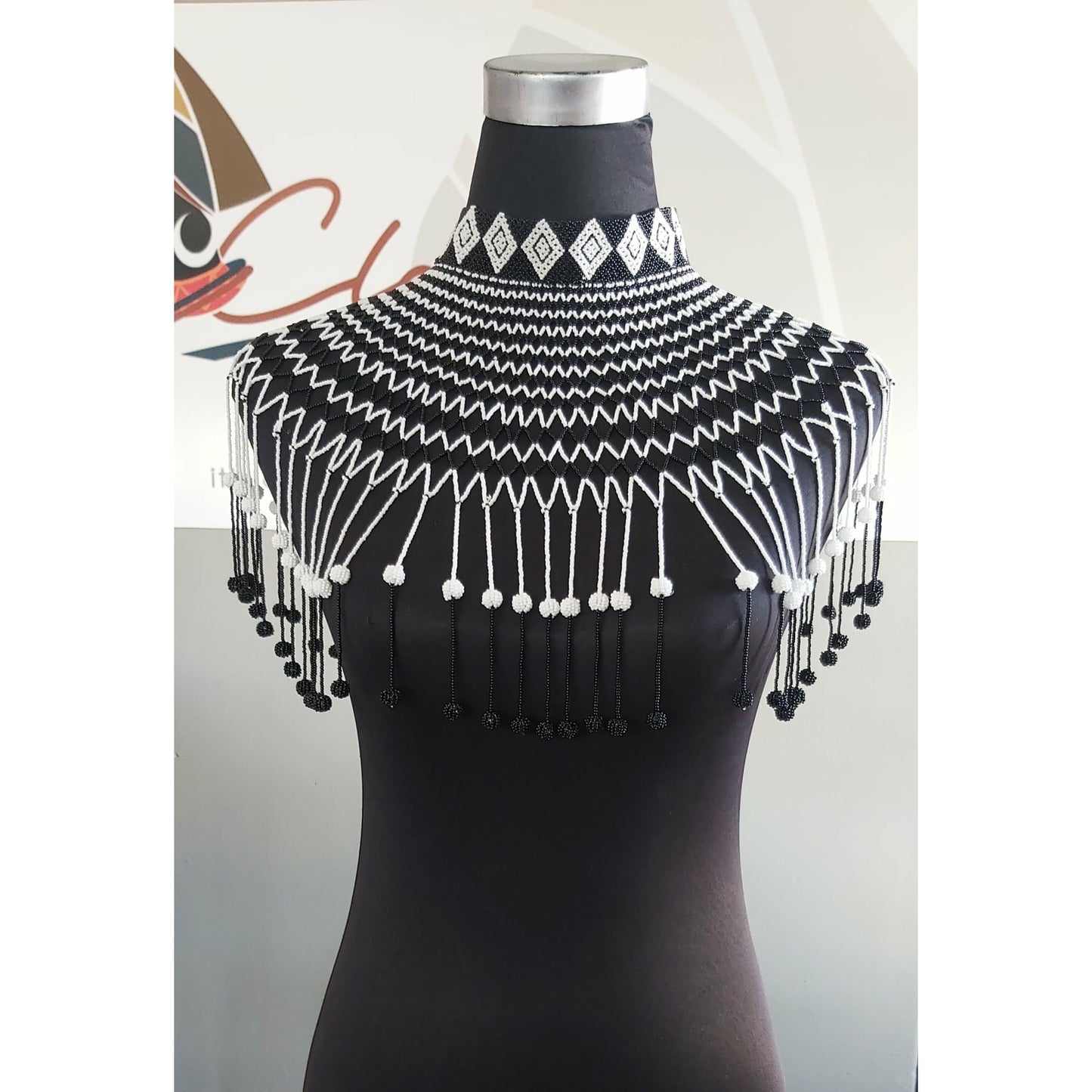 Webneckpiece Tassel Bobles