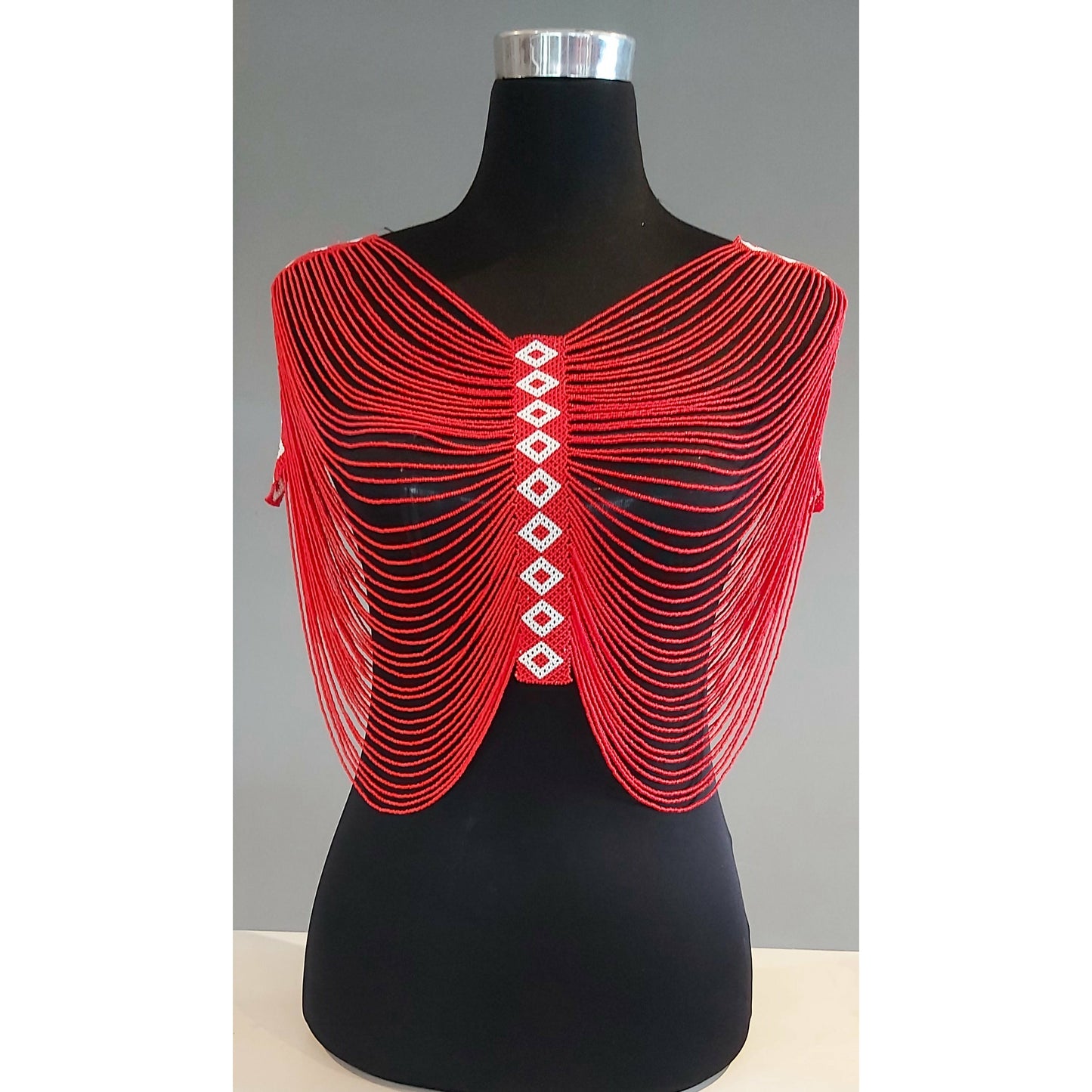 Beaded Body Piece 3/4