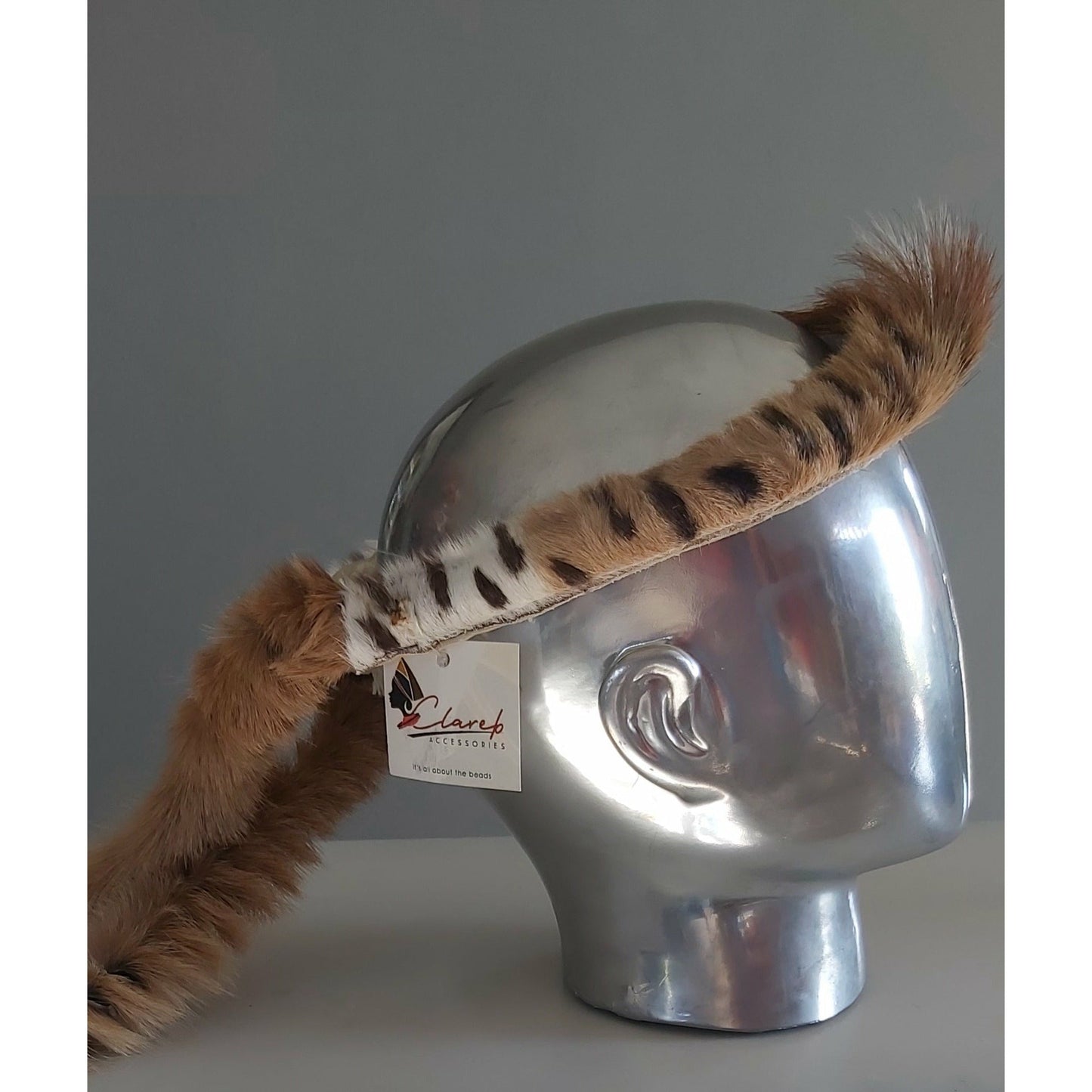 Umqhele Zulu Headgear with 2 Tales