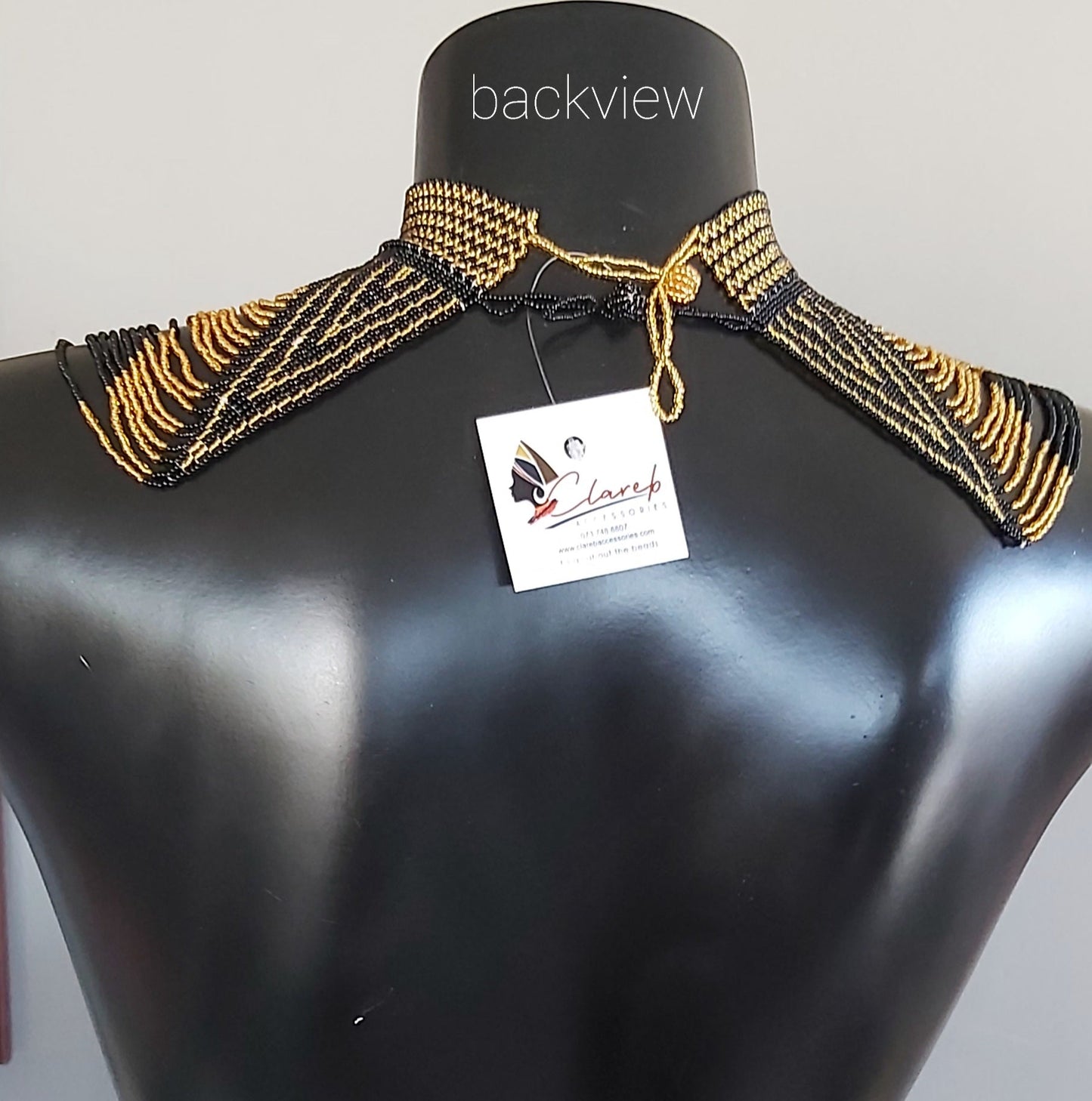 Peacock Neckpiece Medium