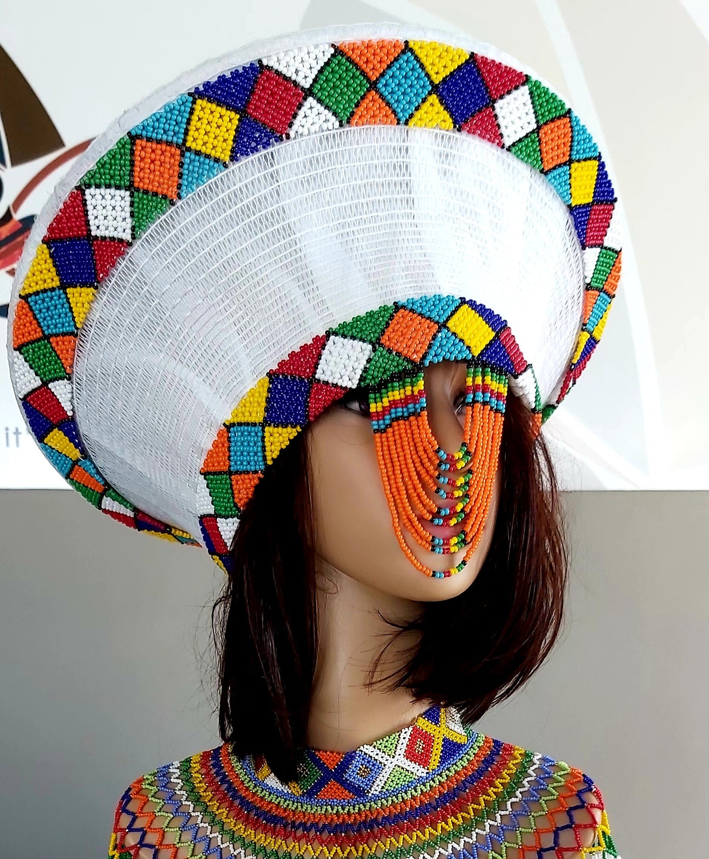 Double Beaded Zulu Hat