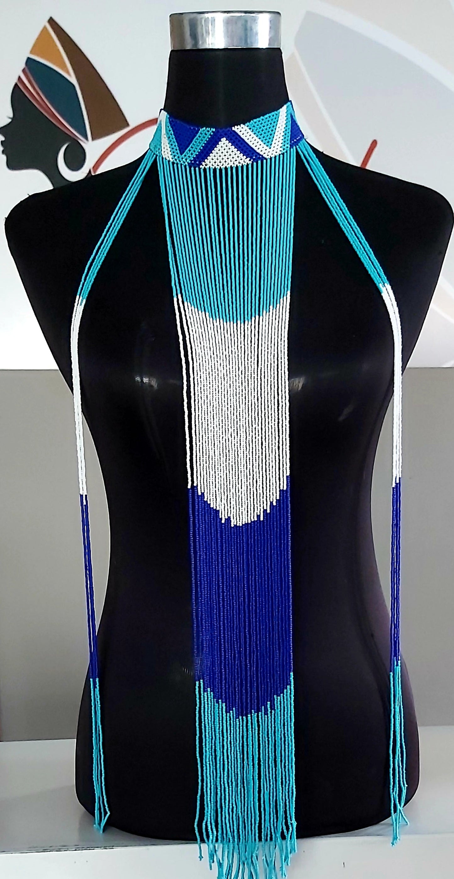 Beaded Men's Necktassels