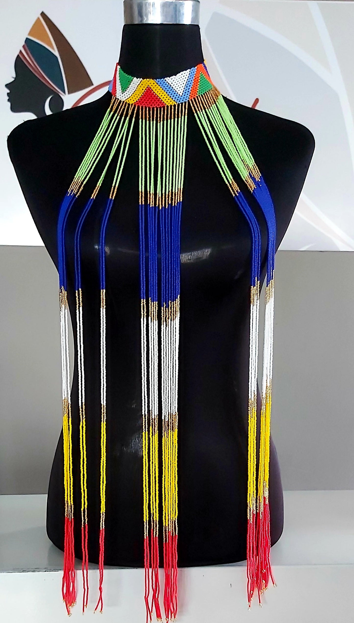 Beaded Men's Necktassels