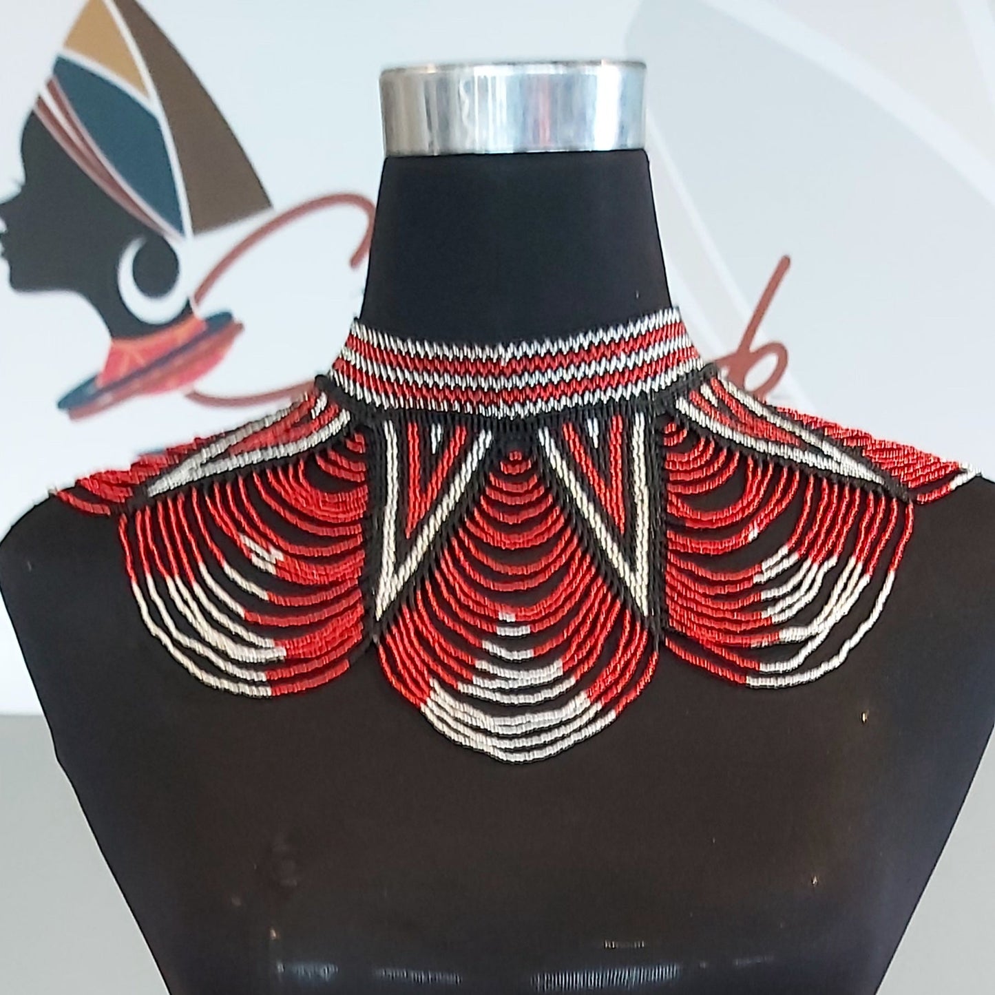 Peacock Neckpiece Medium