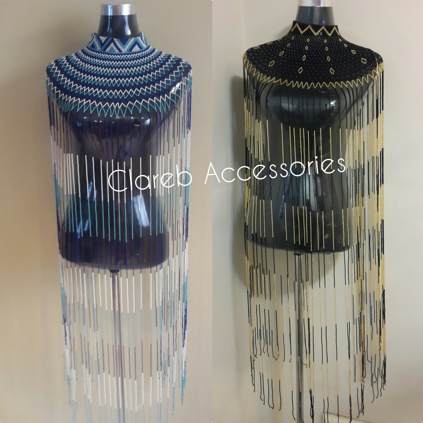 Waterfall Beaded Piece