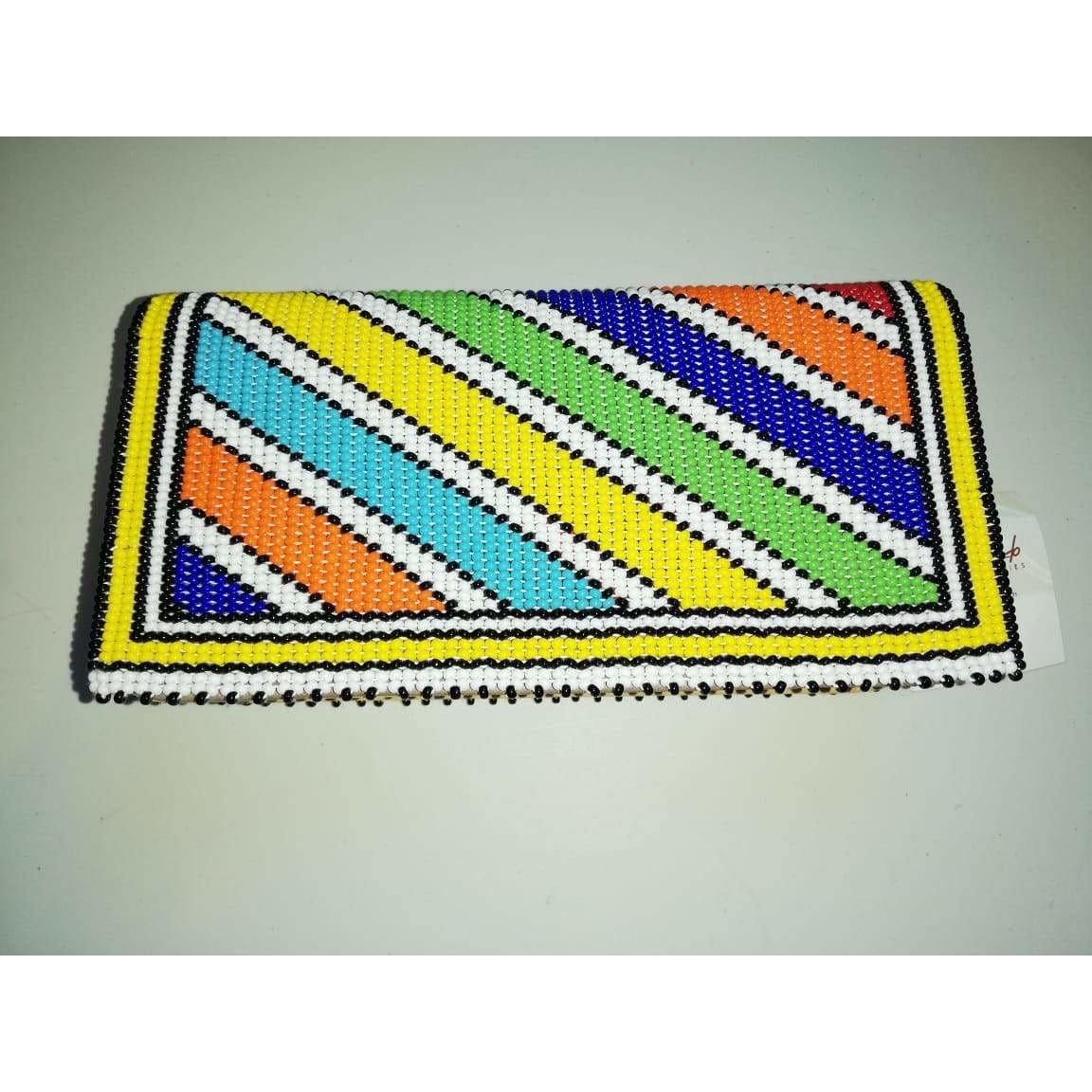 Beaded Wallet (Ndebele pattern)