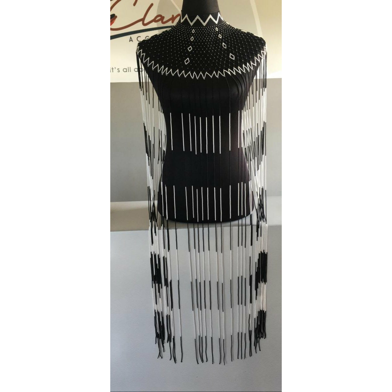 Waterfall Beaded Piece