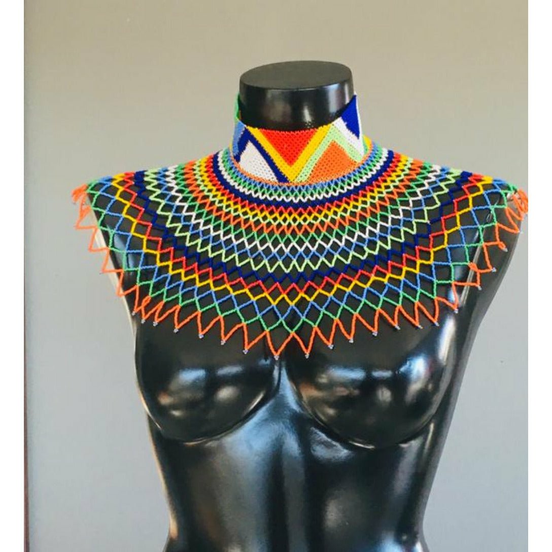 Webneckpiece with High collar