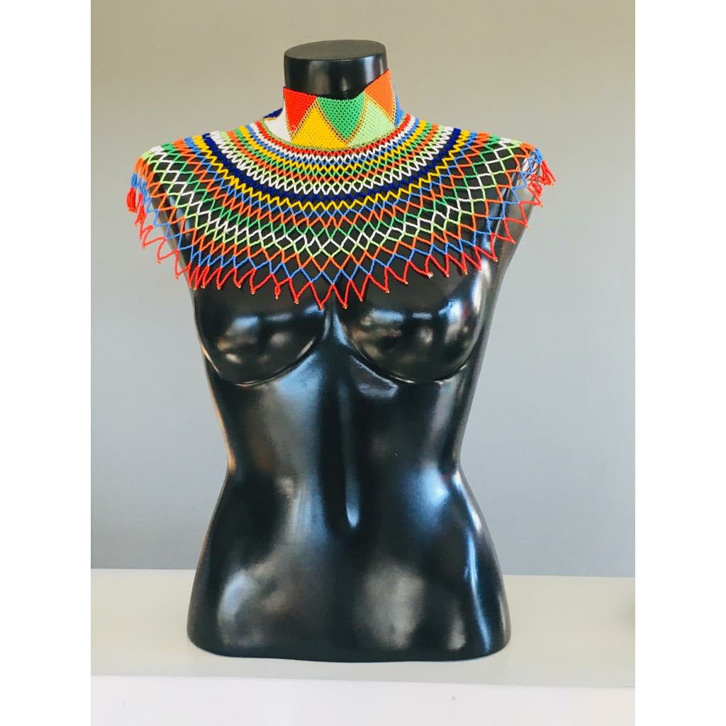 Webneckpiece with High collar