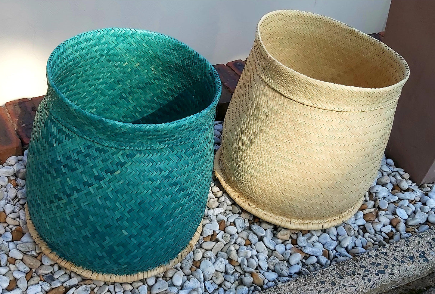 Woven Basket Storage/ Planter