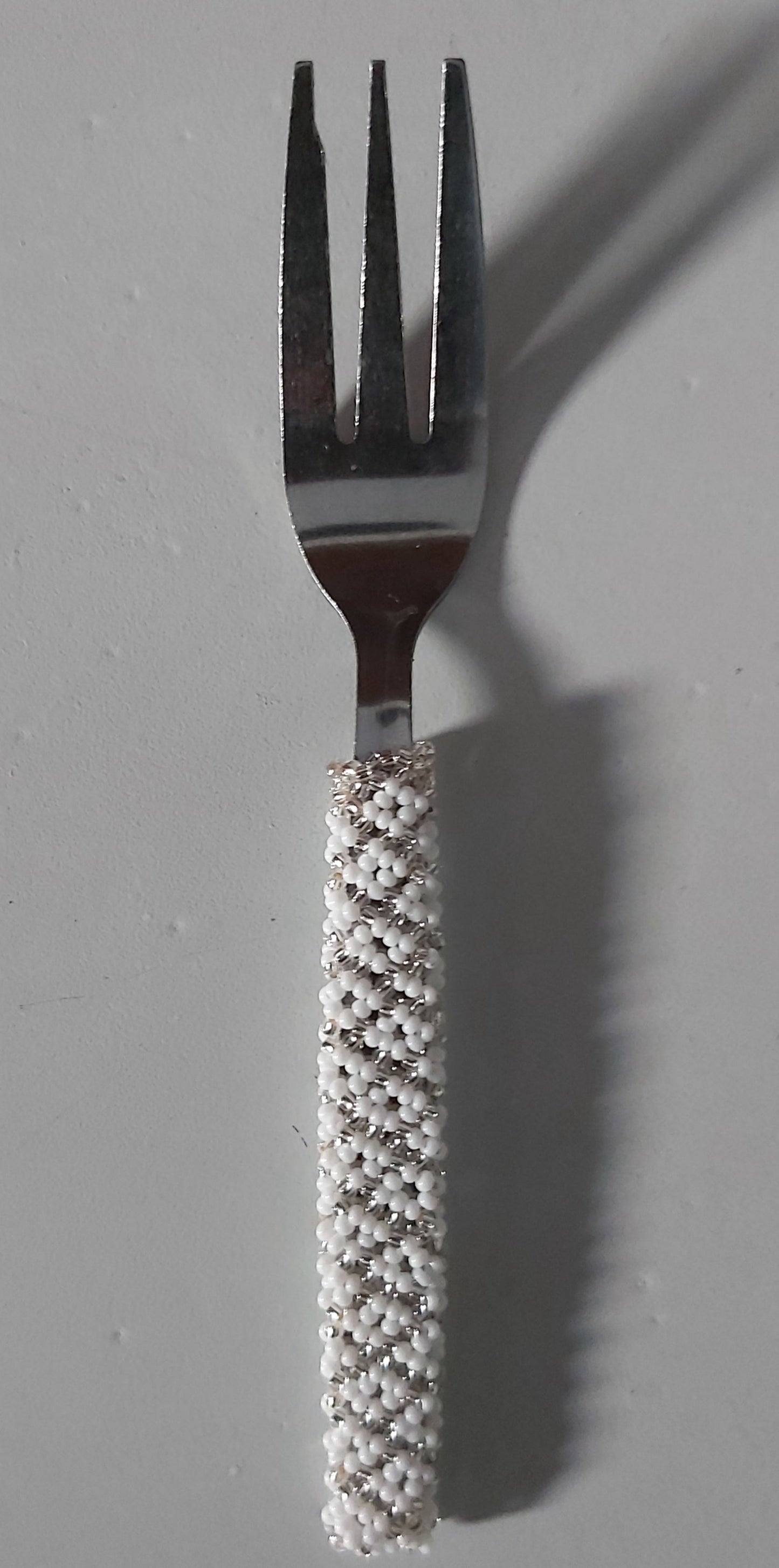 Beaded Dessert Fork